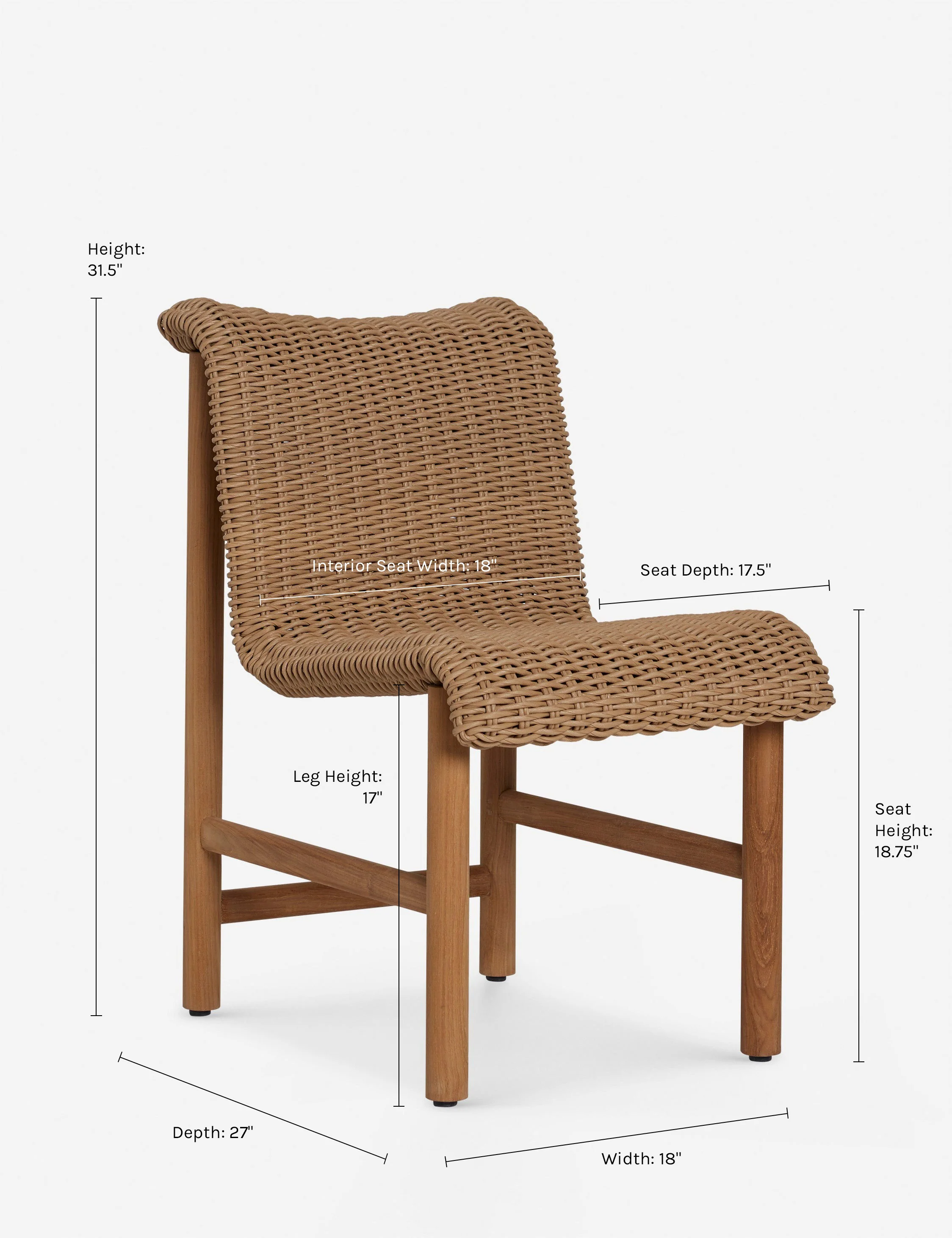 Gally Indoor / Outdoor Dining Chair - Image 9