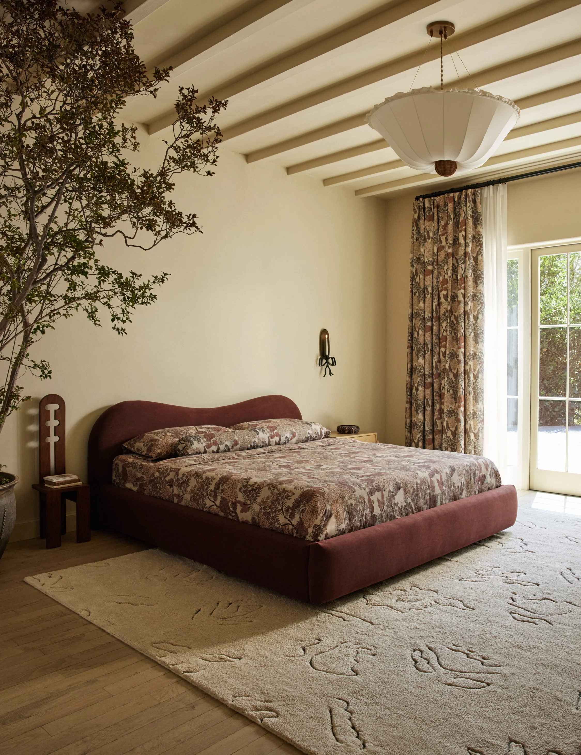 Garden Walk Linen Fabric by Sarah Sherman Samuel - Image 7