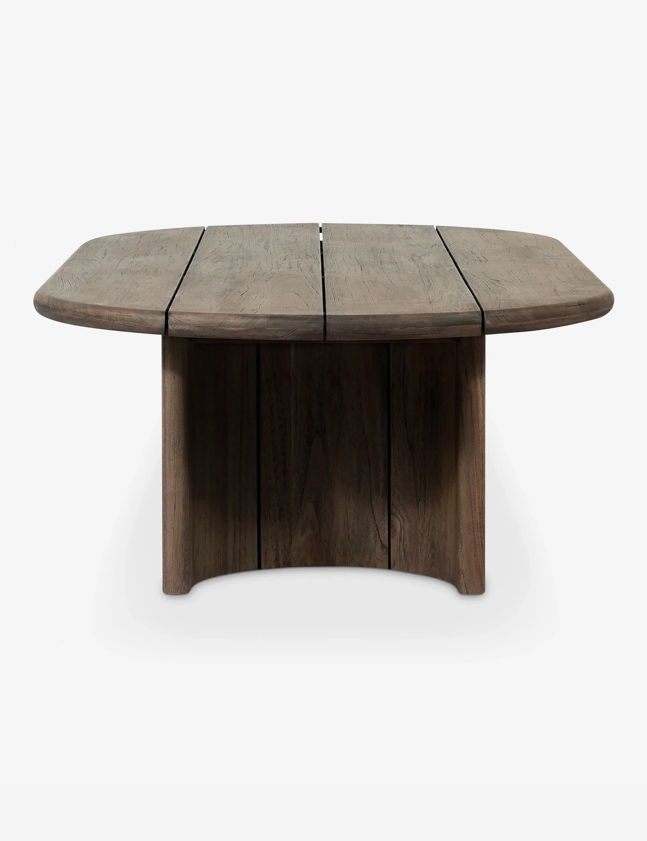 Gilda Outdoor Oval Coffee Table - Image 4