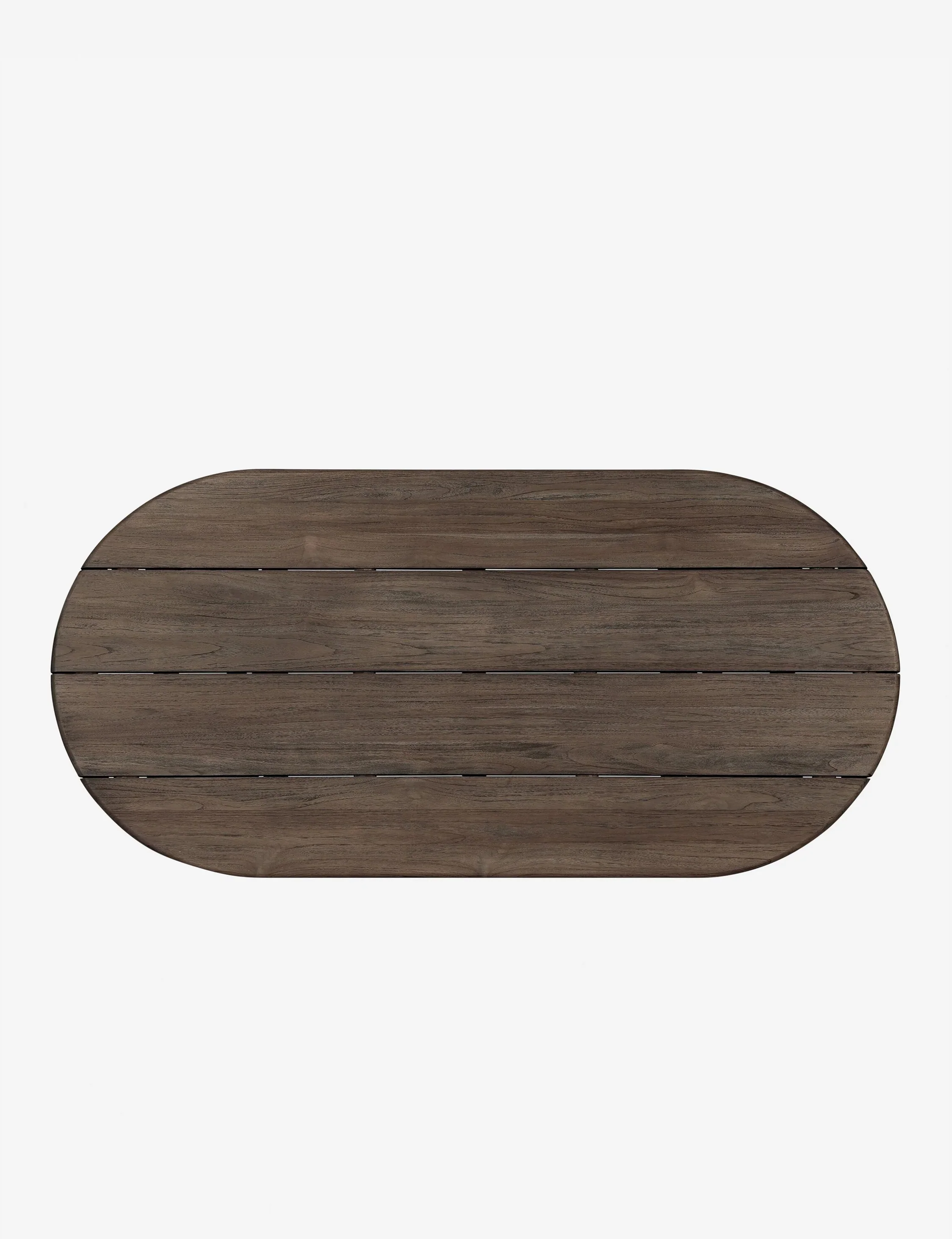 Gilda Outdoor Oval Coffee Table - Image 5