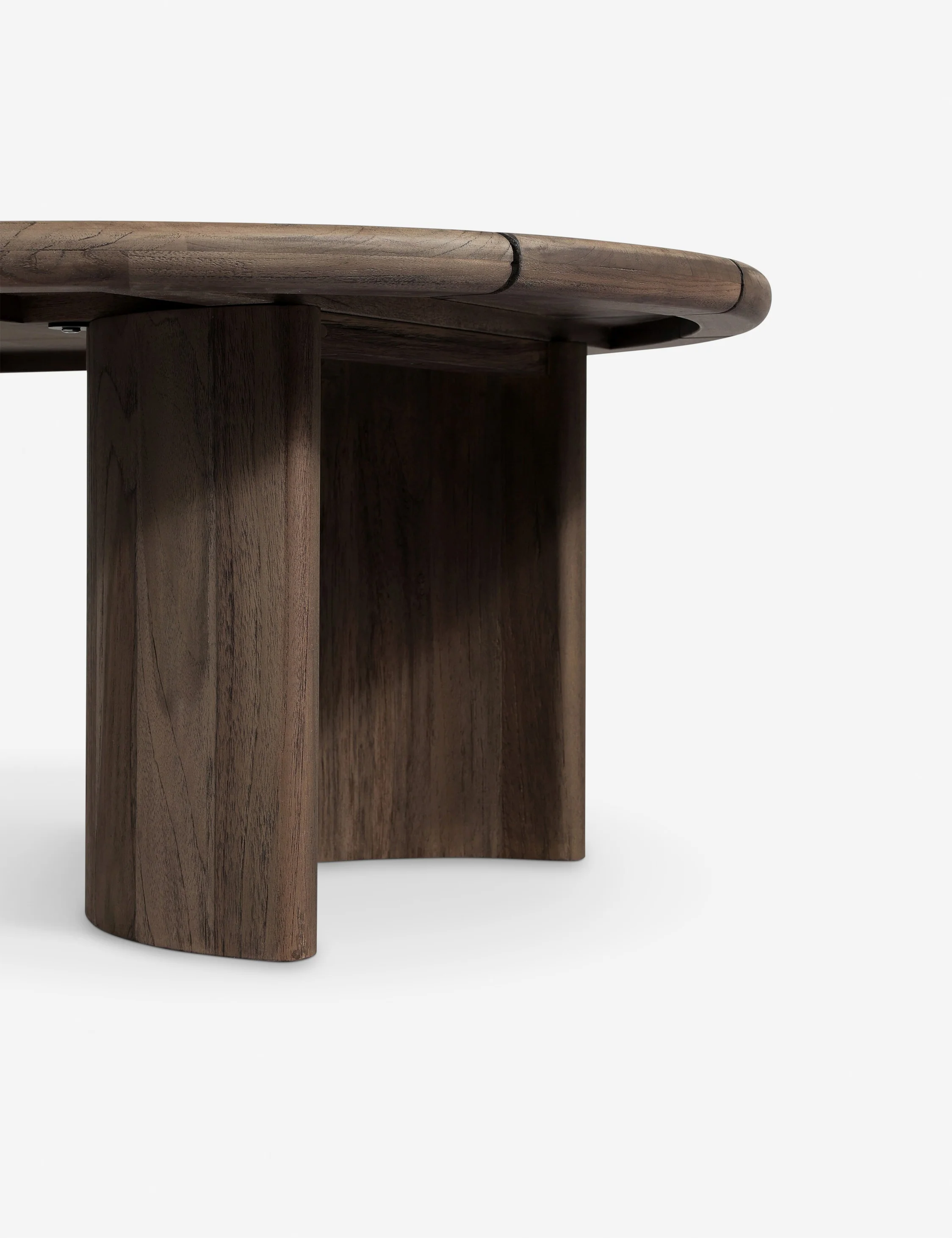Gilda Outdoor Oval Coffee Table - Image 7