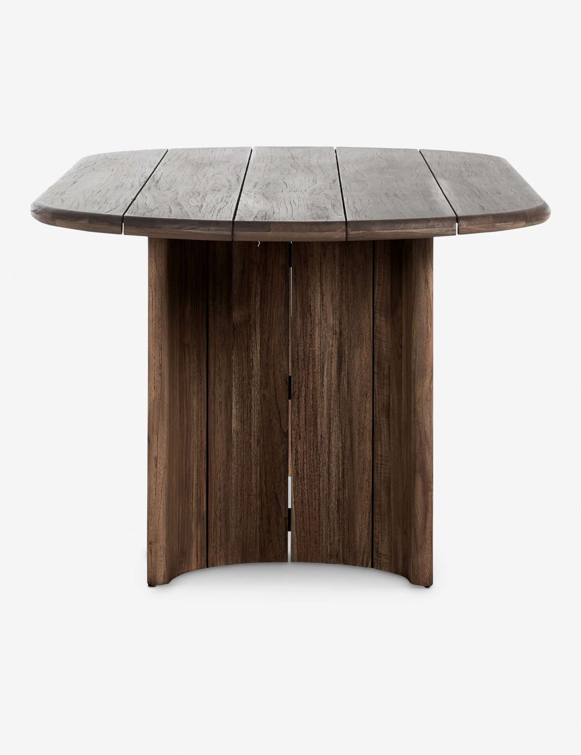 Gilda Outdoor Oval Dining Table - Image 5