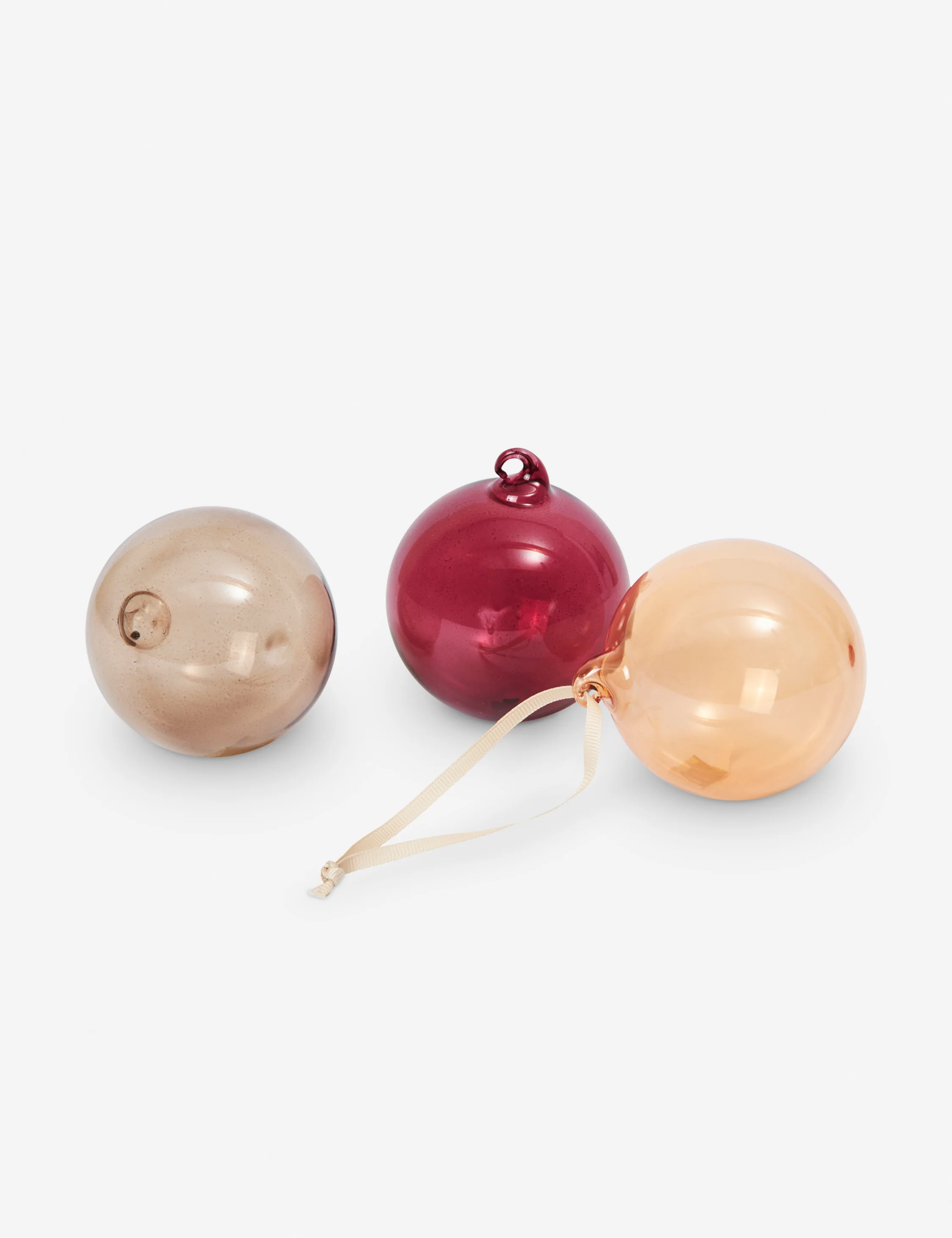 Glass Baubles (Set of 3) by Ferm Living - Image 8