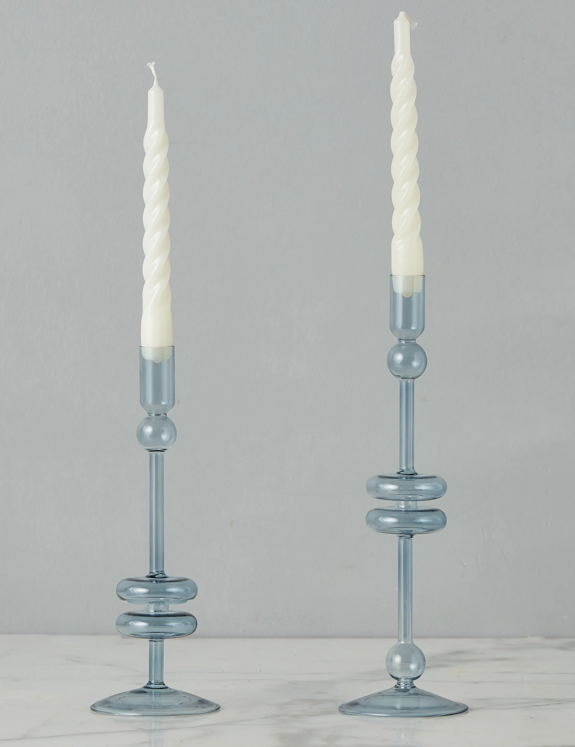 Glass Candlestick Pair (Set of 2) by etúHOME - Image 17