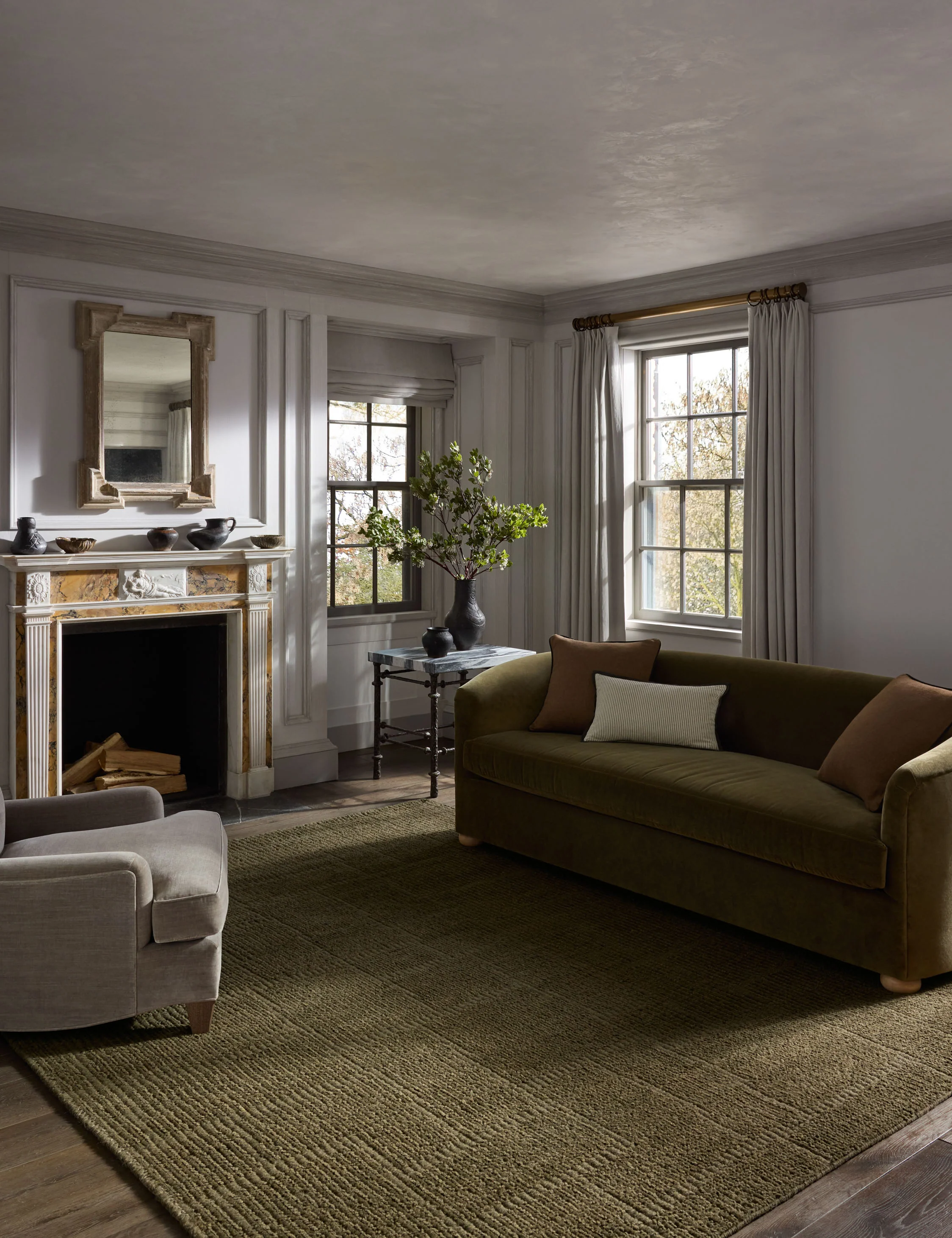 Greenwich Hand-Loomed Wool-Blend Rug by Jeremiah Brent x Loloi - Image 18