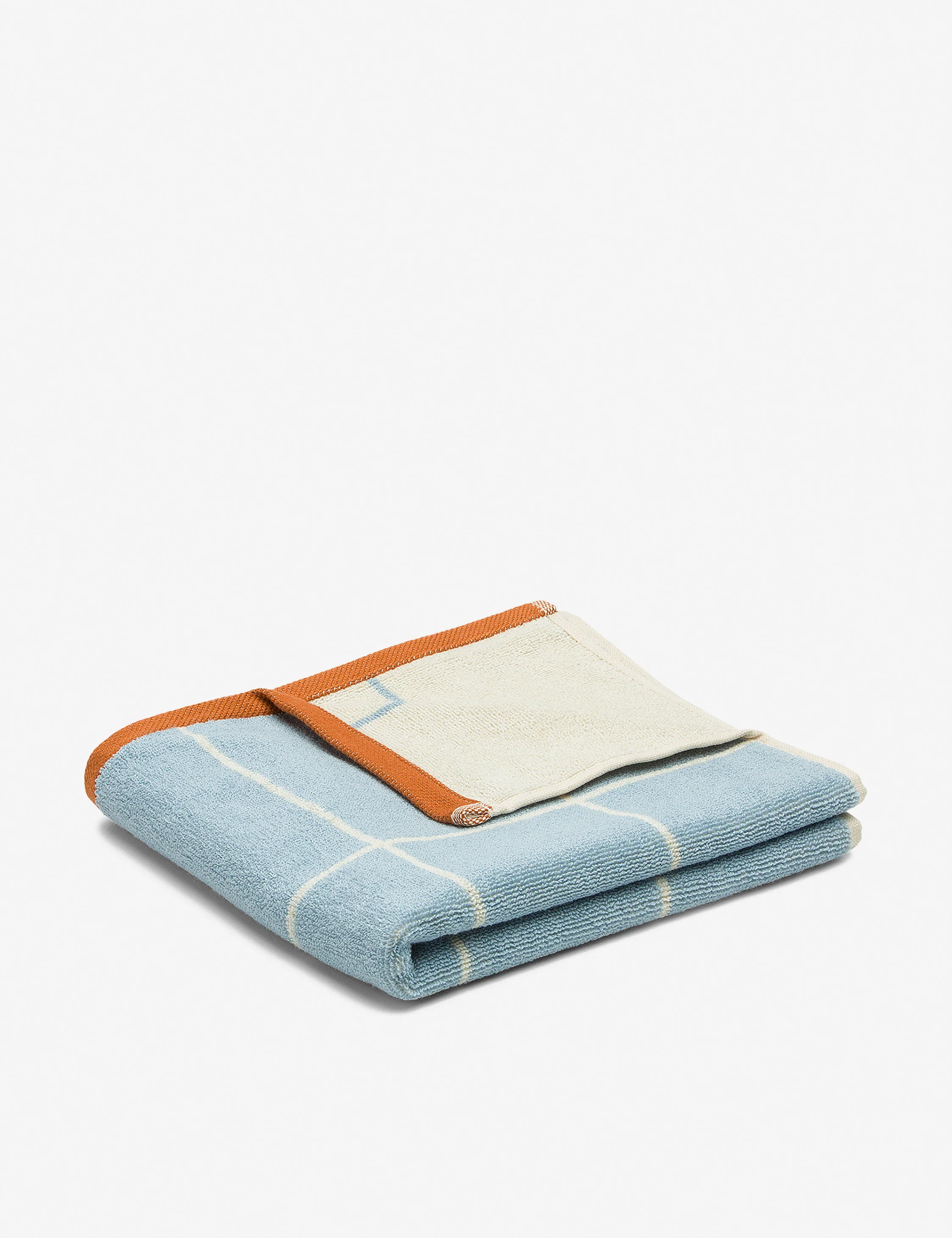 Grid Organic Cotton Towel by House No. 23