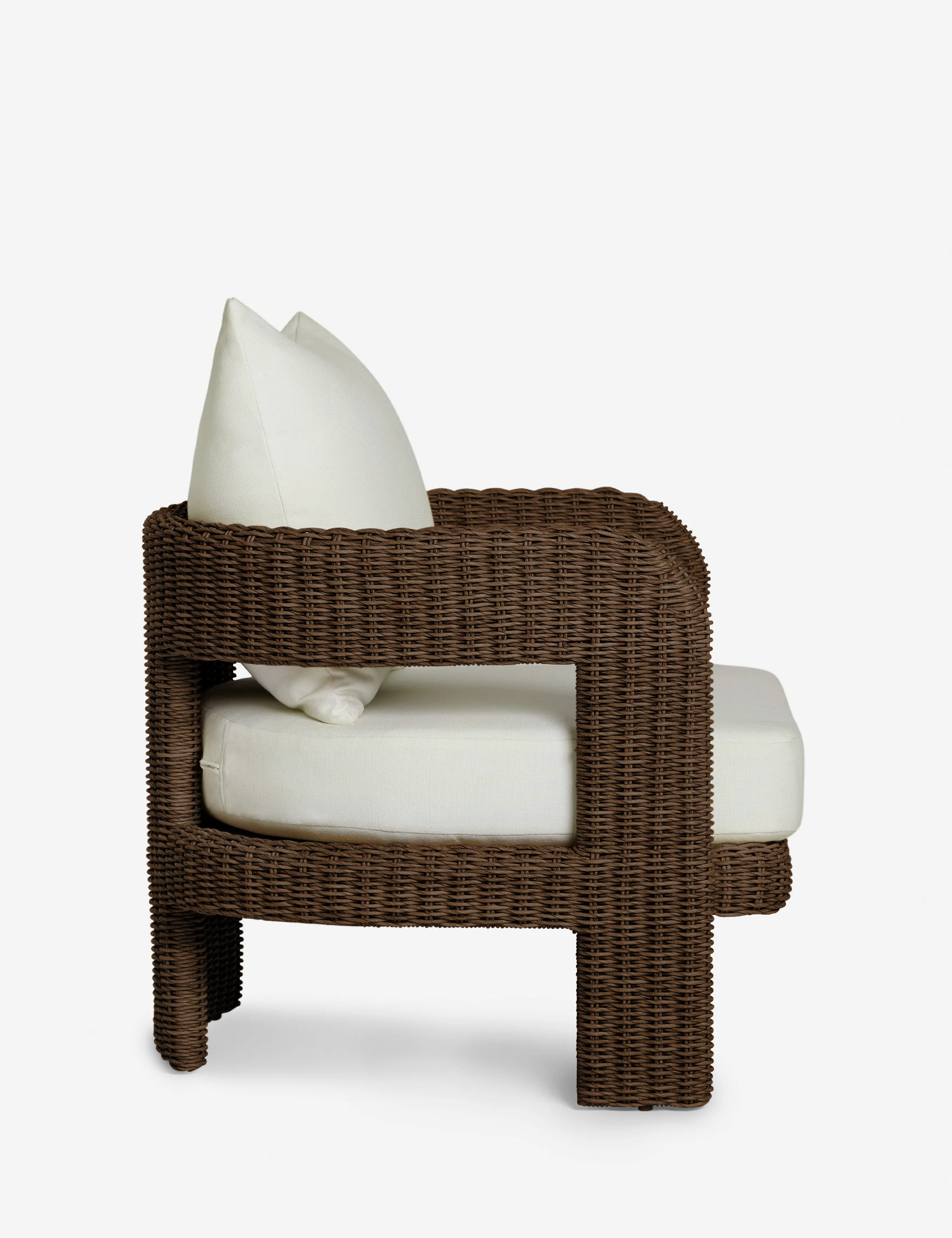 Hadler Outdoor Accent Chair, Ivory - Image 15