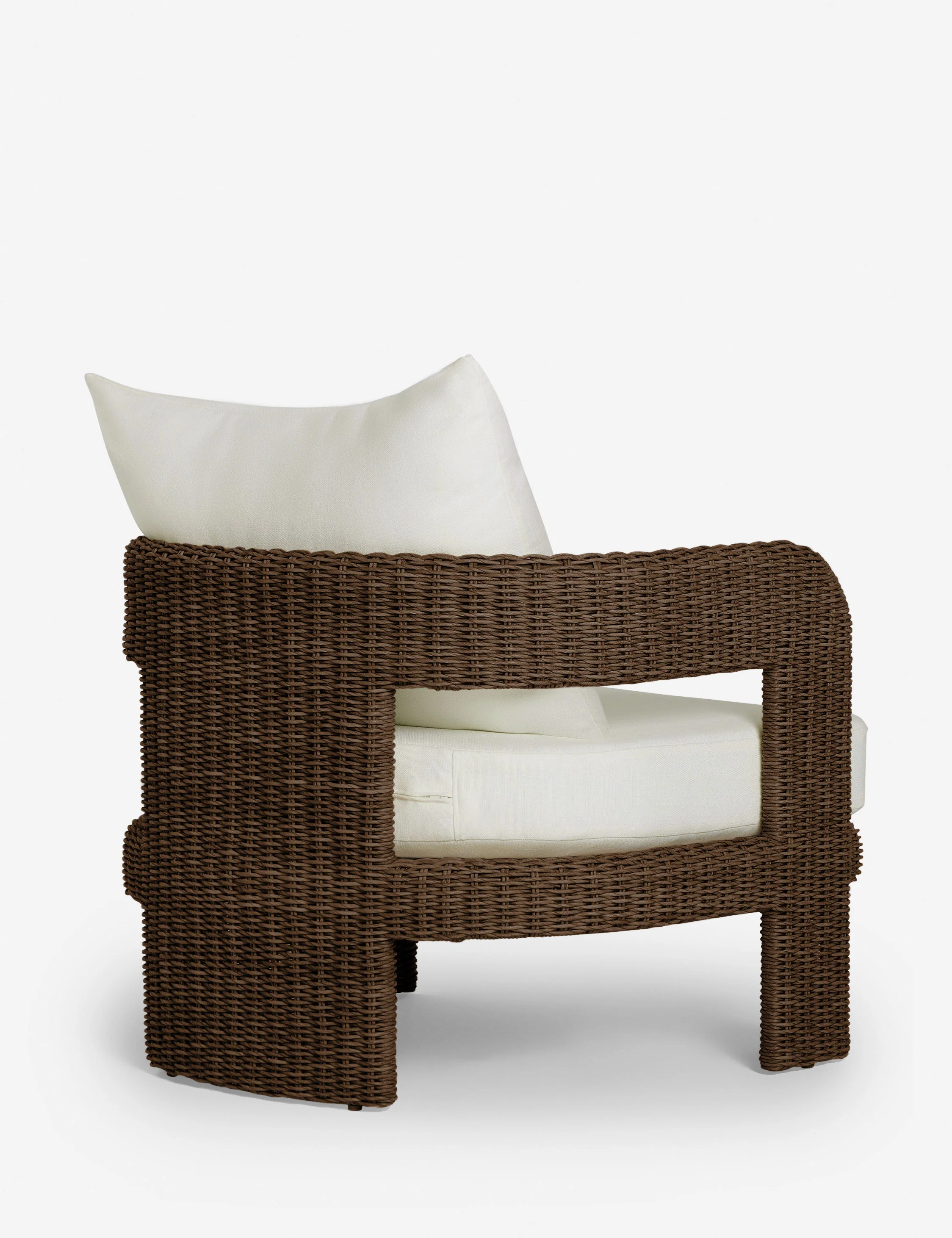 Hadler Outdoor Accent Chair, Ivory - Image 16