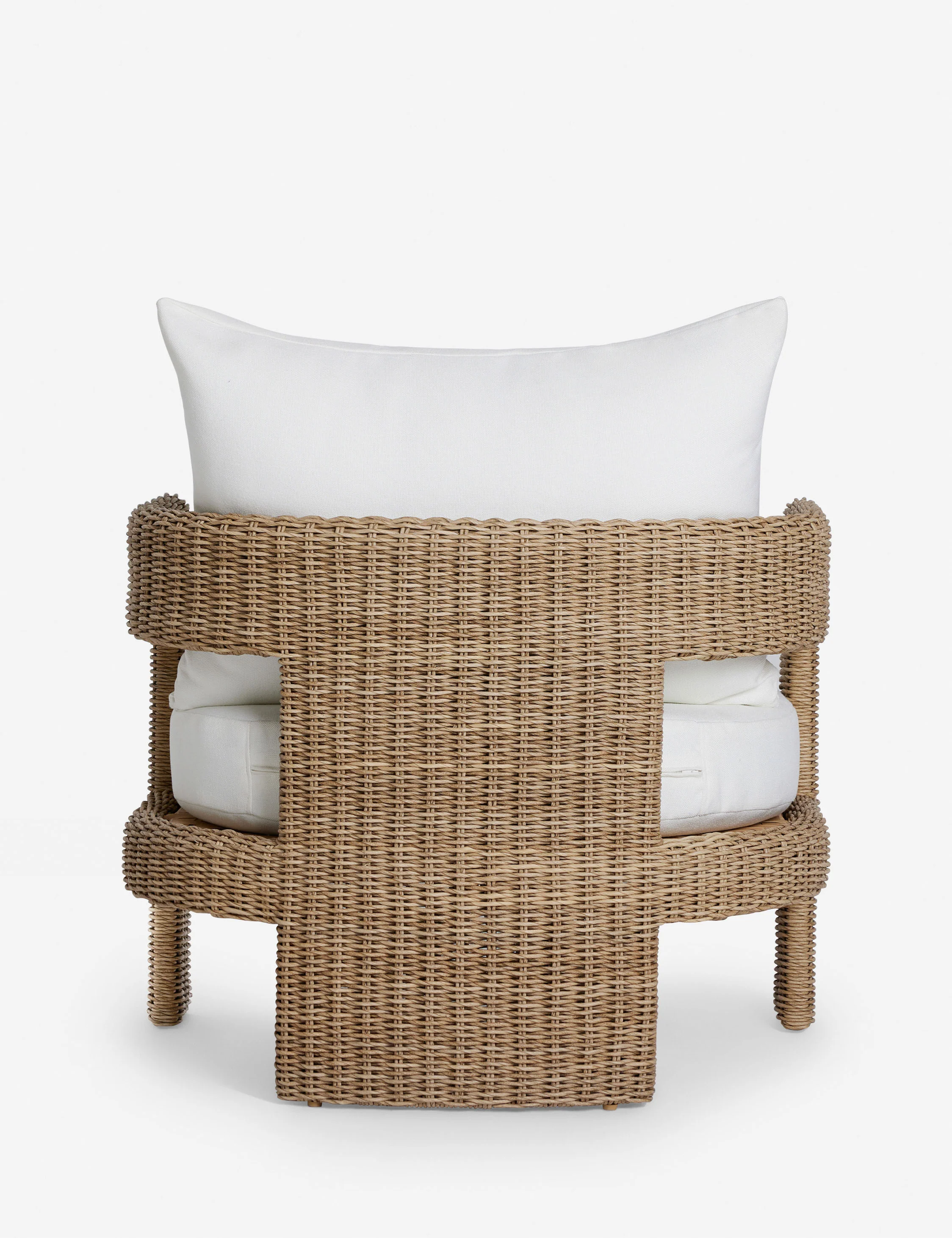 Hadler Outdoor Accent Chair, Ivory - Image 7