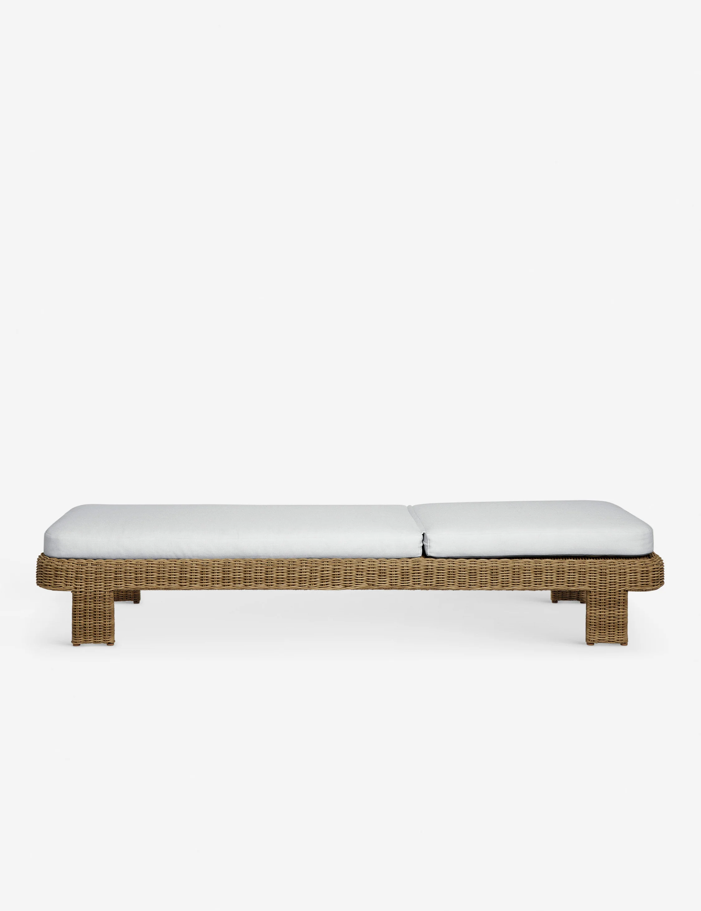 Hadler Outdoor Lounger, Ivory - Image 11