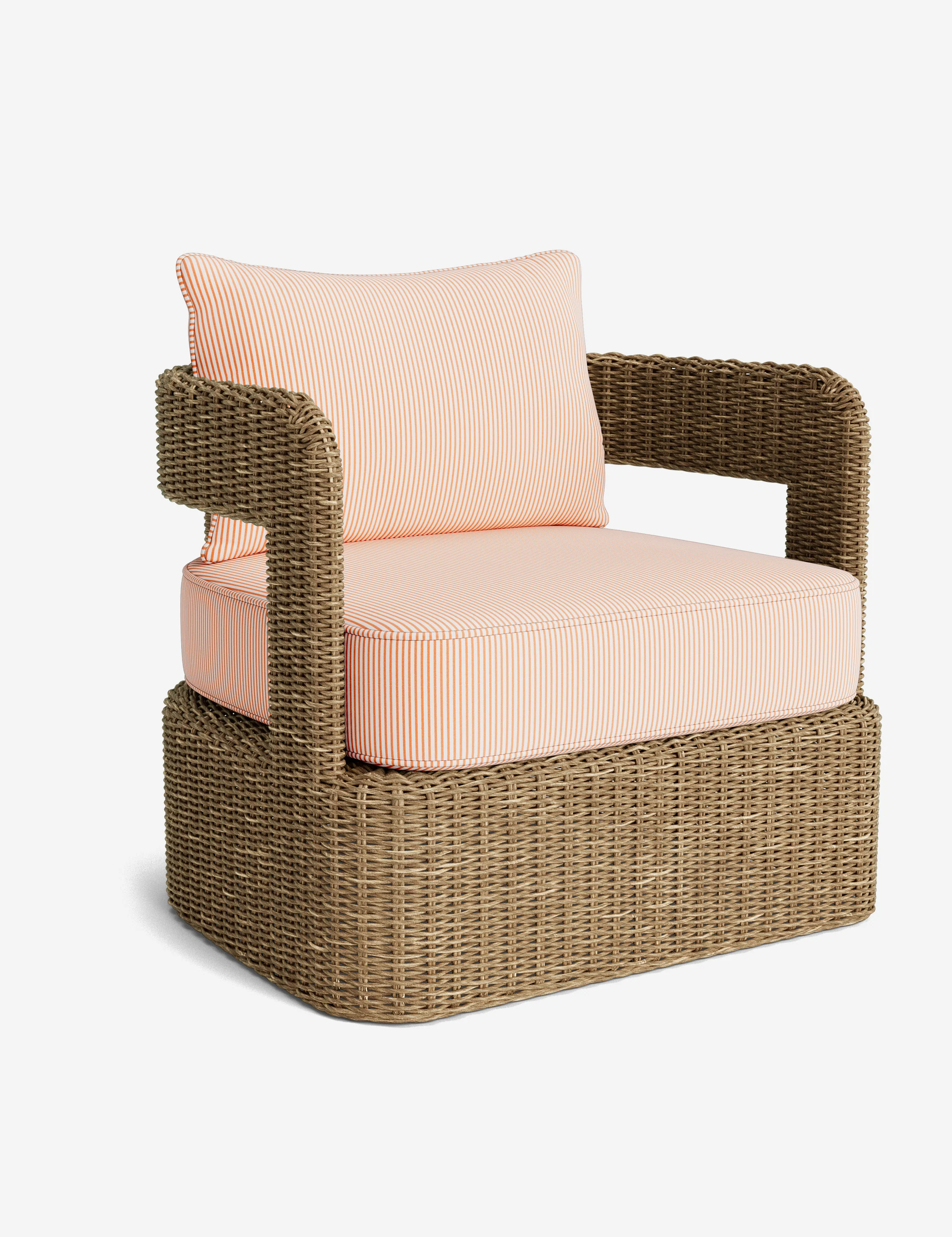Hadler Outdoor Lounge Swivel Chair Cushion - Image 22