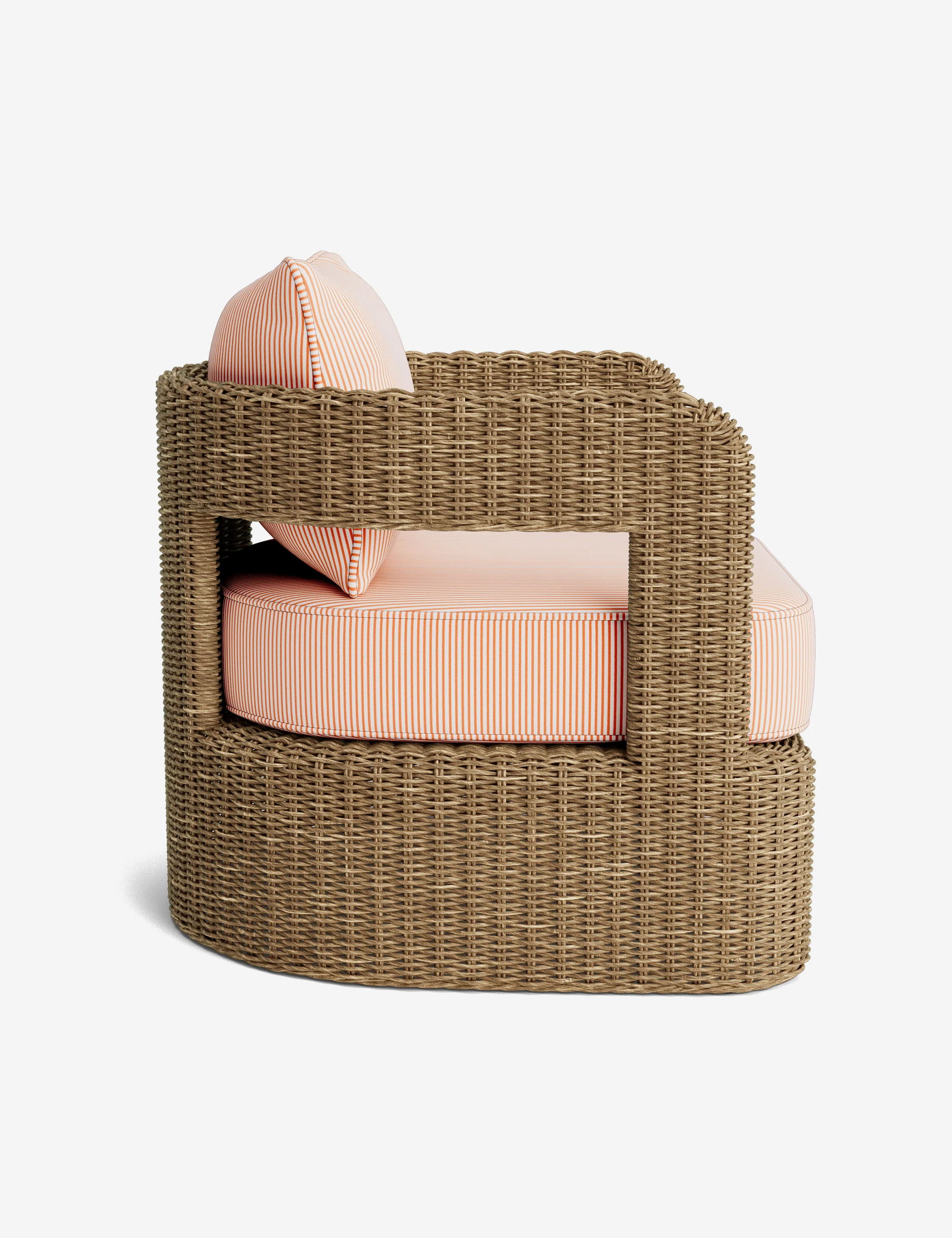 Hadler Outdoor Lounge Swivel Chair Cushion - Image 24