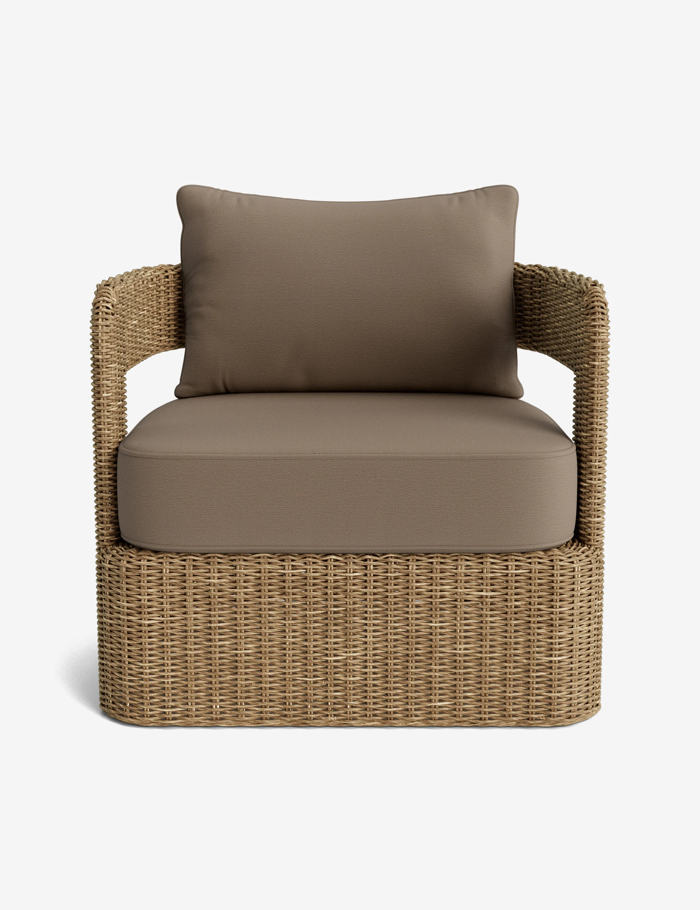 Hadler Outdoor Lounge Swivel Chair Cushion - Image 25