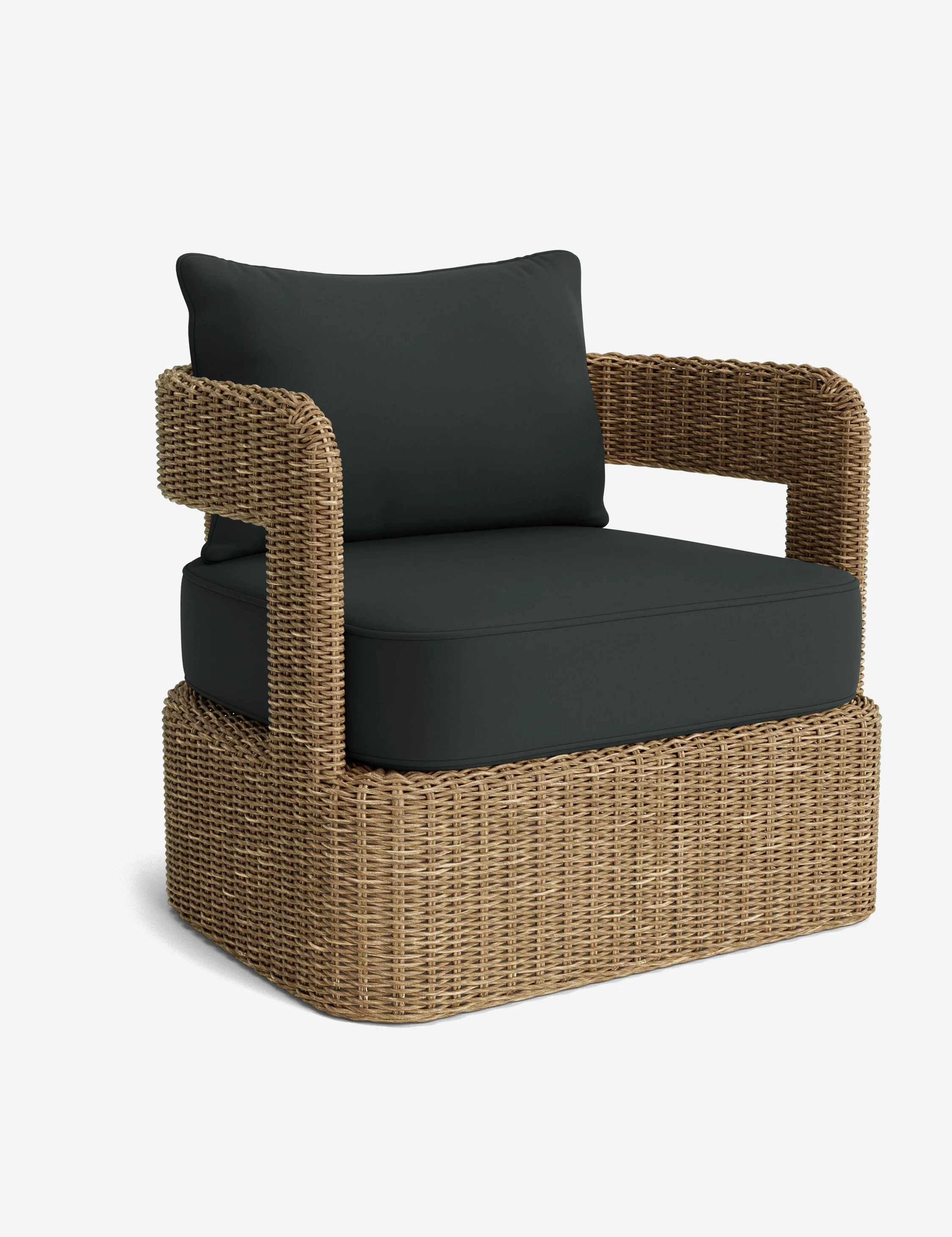 Hadler Outdoor Lounge Swivel Chair Cushion - Image 3