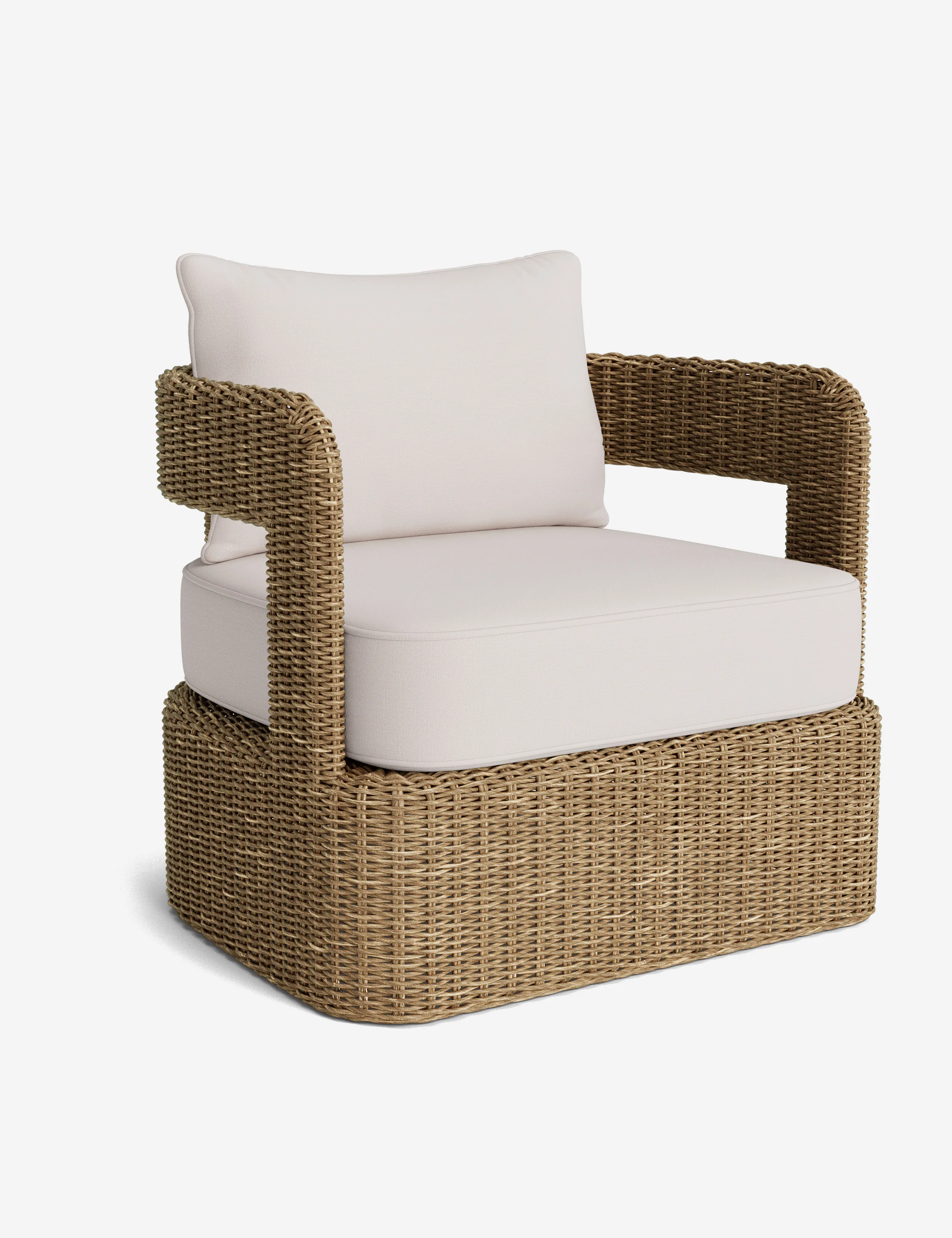 Hadler Outdoor Lounge Swivel Chair Cushion - Image 31