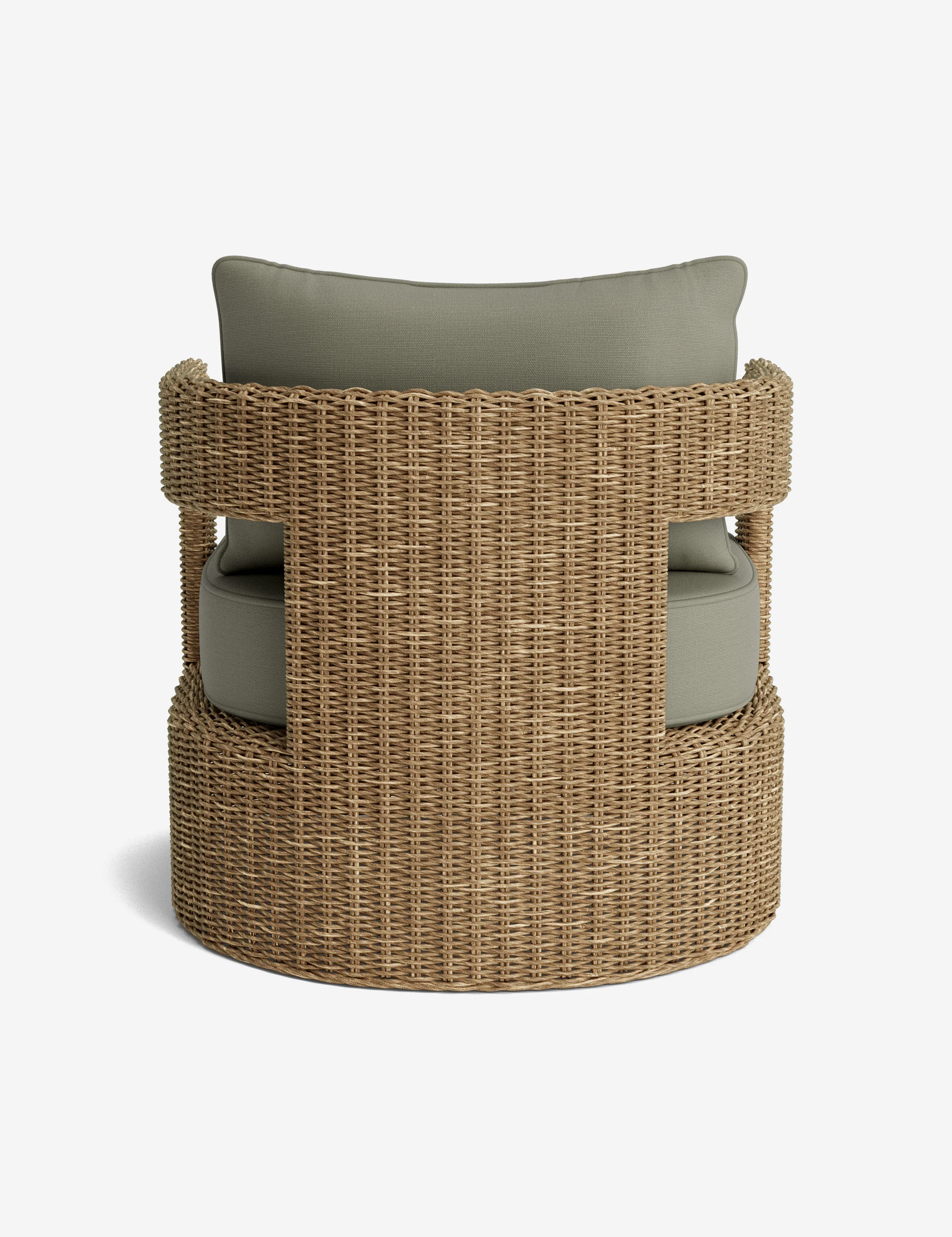Hadler Outdoor Lounge Swivel Chair Cushion - Image 33