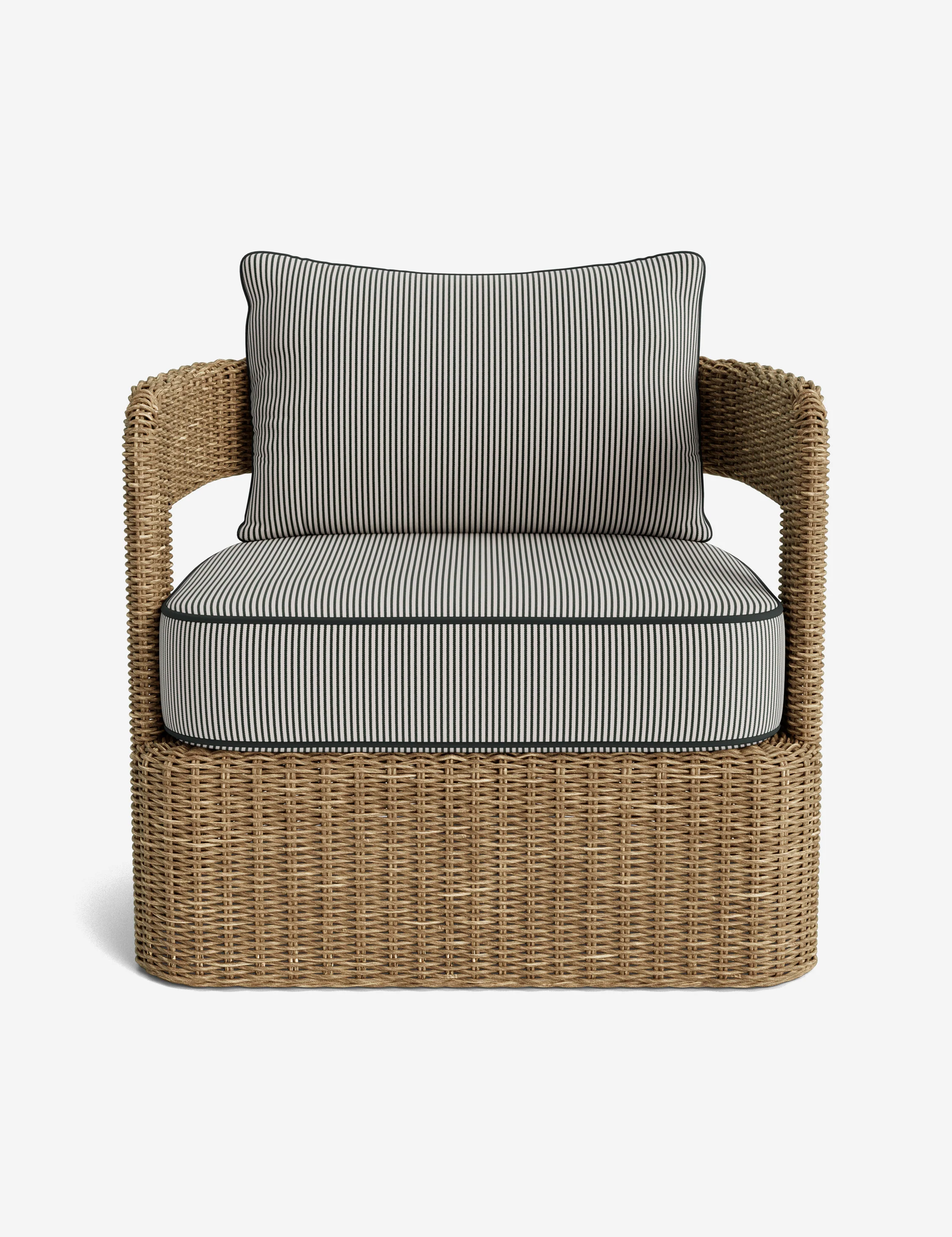 Hadler Outdoor Lounge Swivel Chair Cushion - Image 37