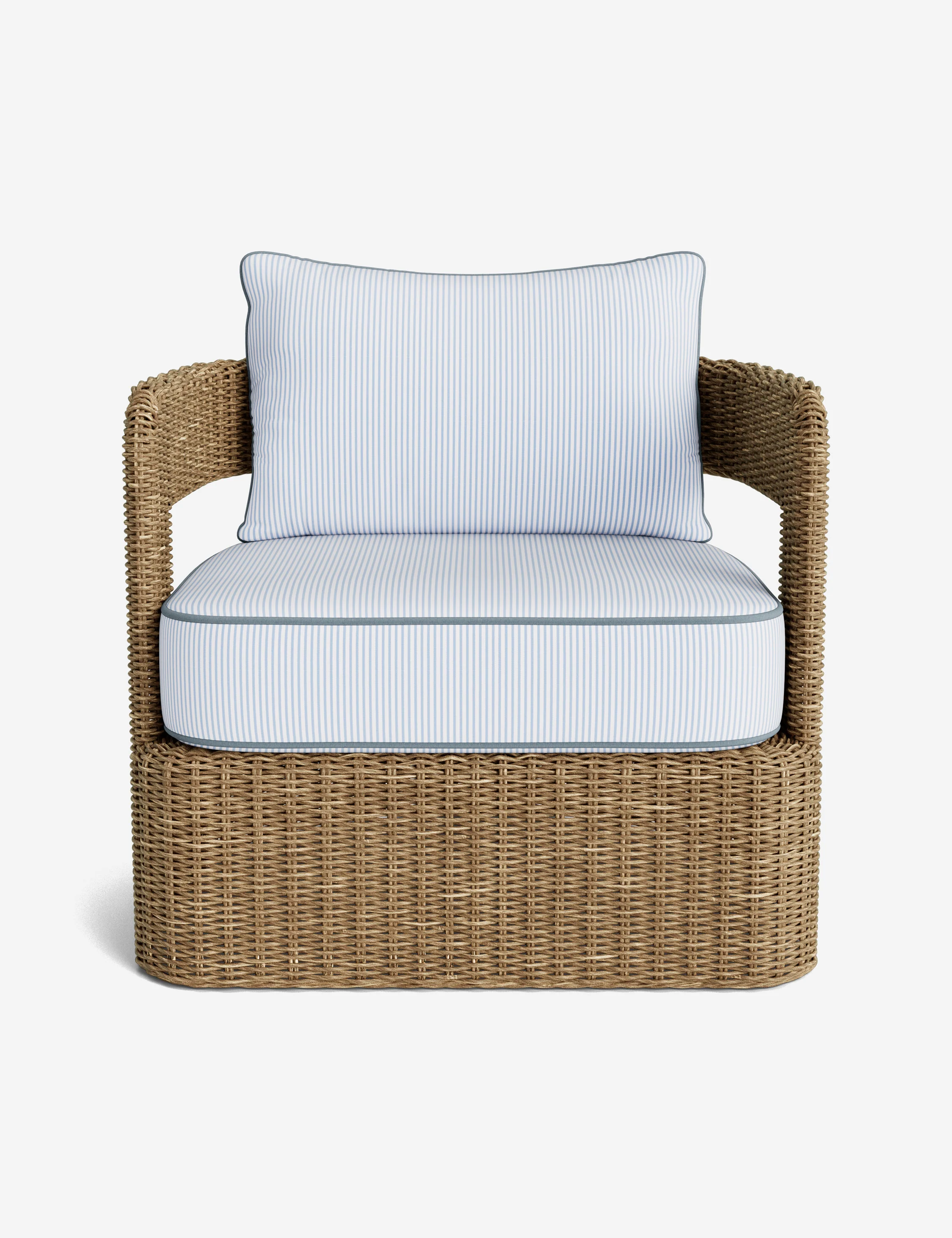 Hadler Outdoor Lounge Swivel Chair Cushion - Image 41