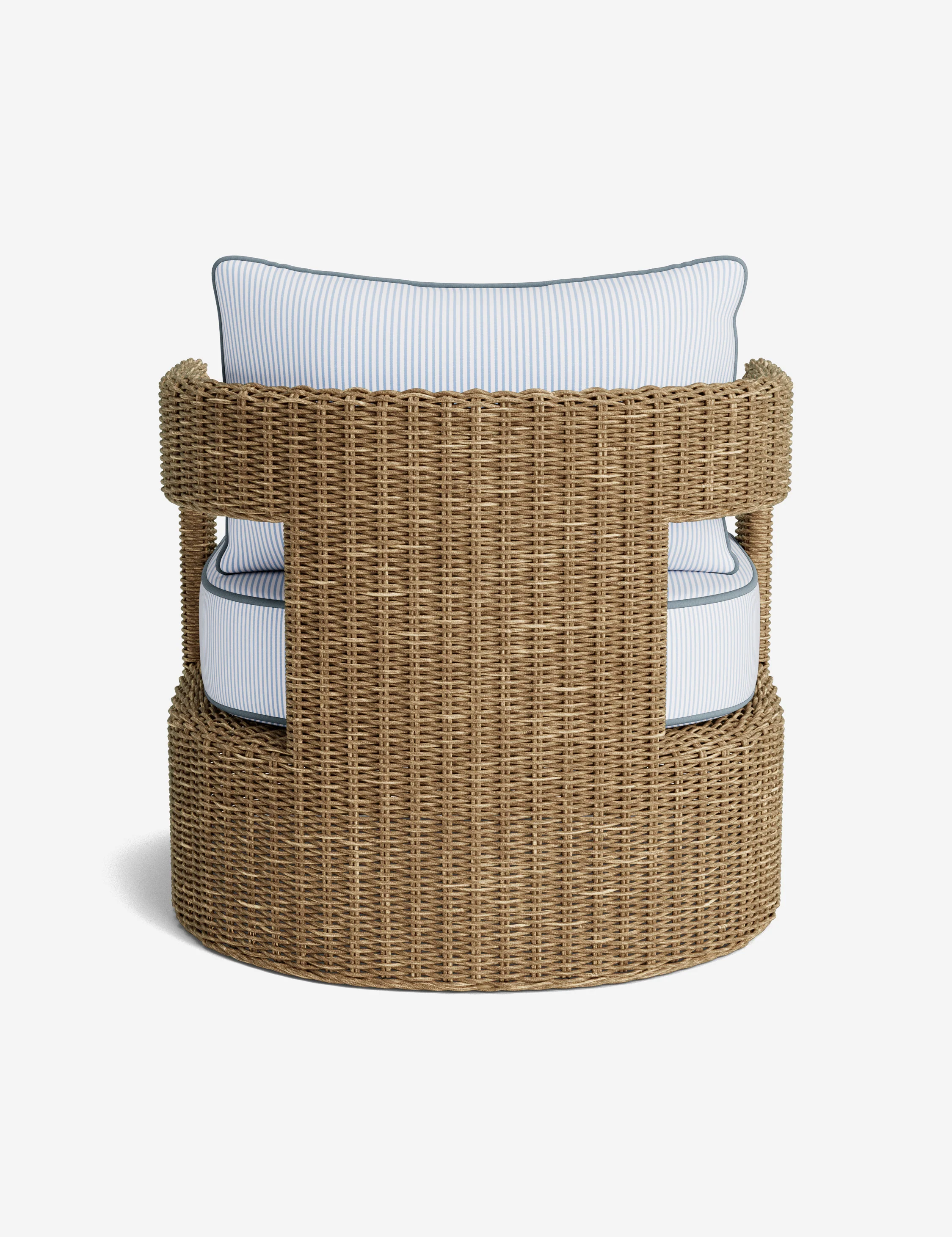Hadler Outdoor Lounge Swivel Chair Cushion - Image 42