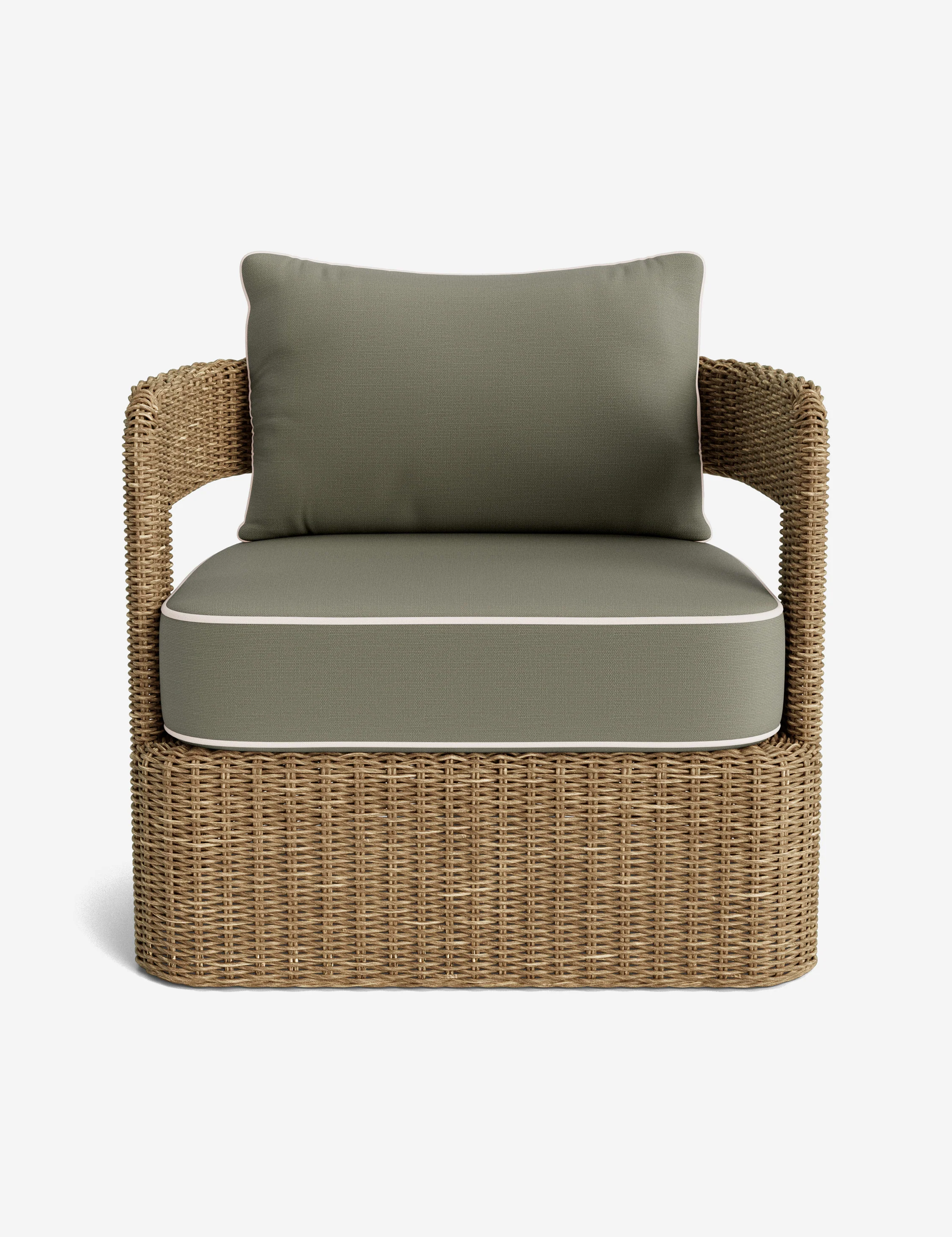 Hadler Outdoor Lounge Swivel Chair Cushion - Image 49