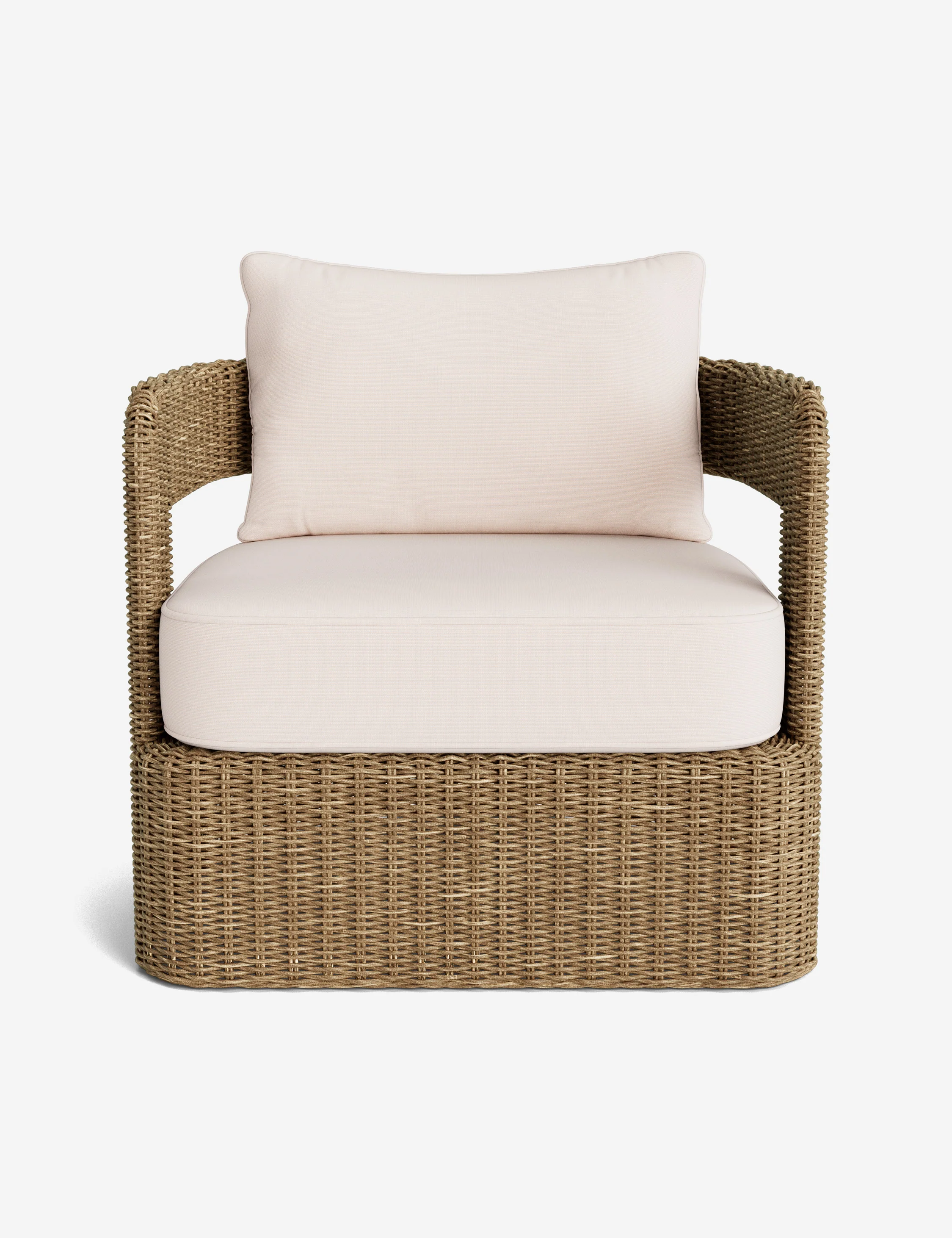 Hadler Outdoor Lounge Swivel Chair Cushion - Image 59