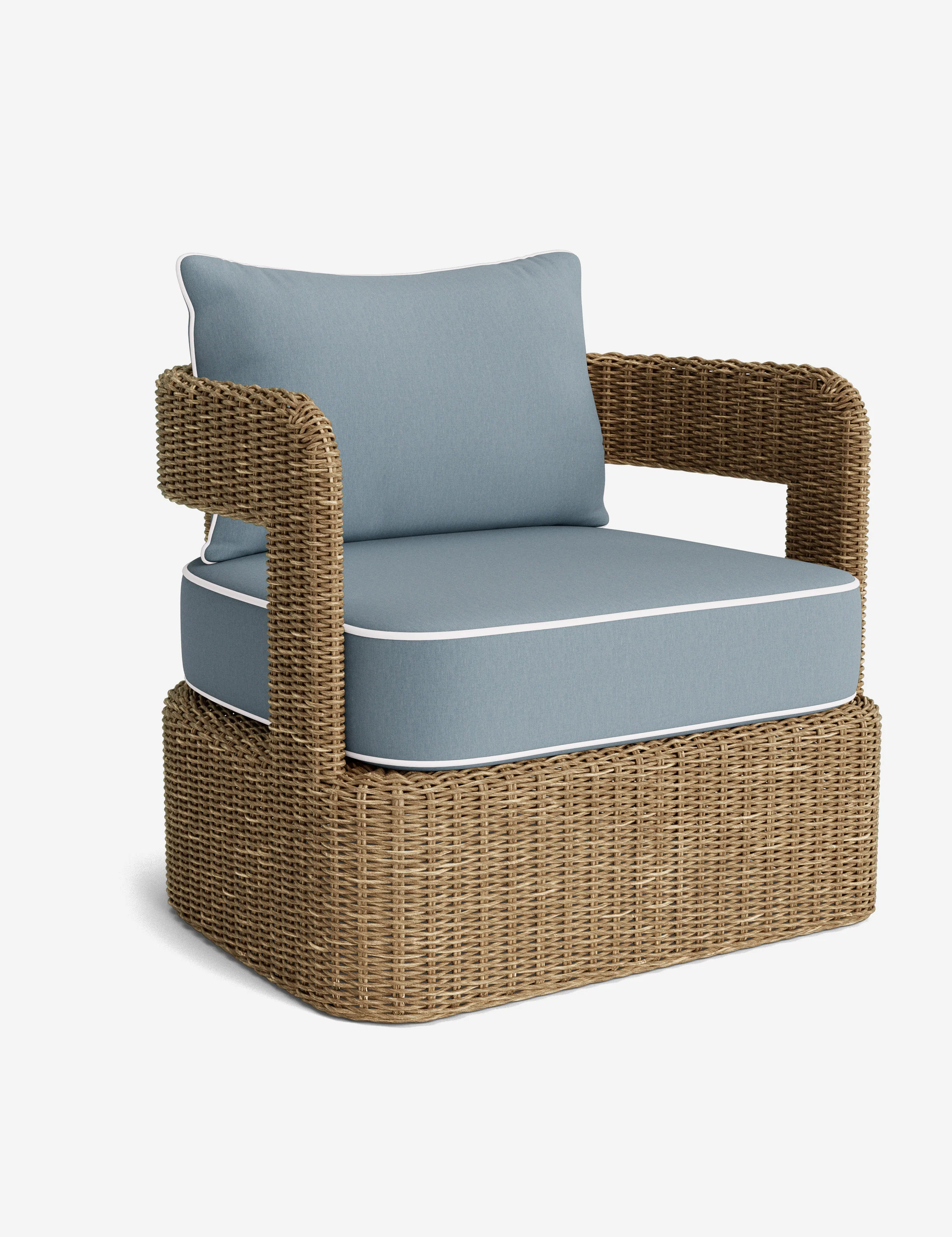 Hadler Outdoor Lounge Swivel Chair Cushion - Image 65