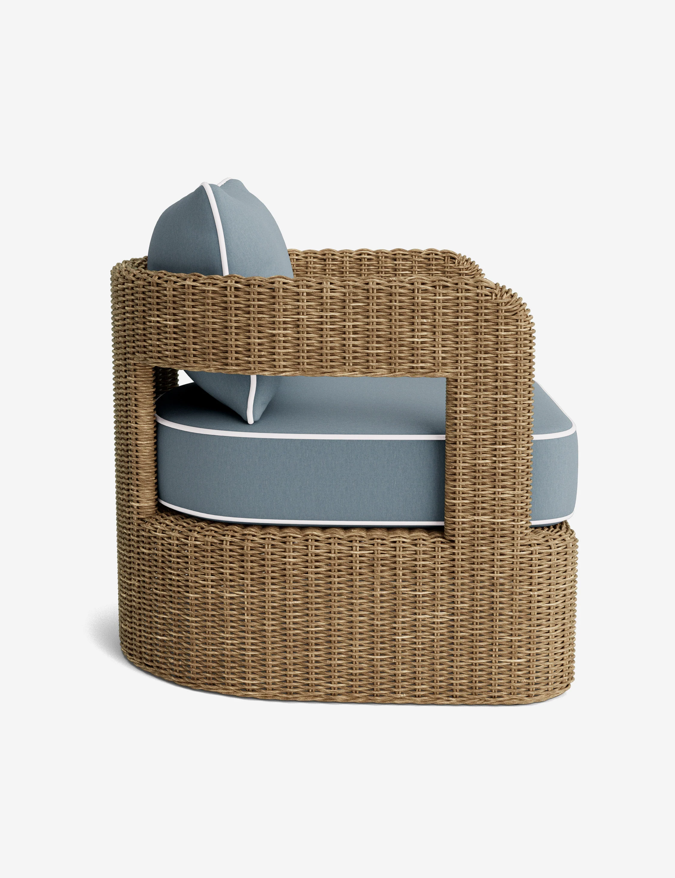Hadler Outdoor Lounge Swivel Chair Cushion - Image 67
