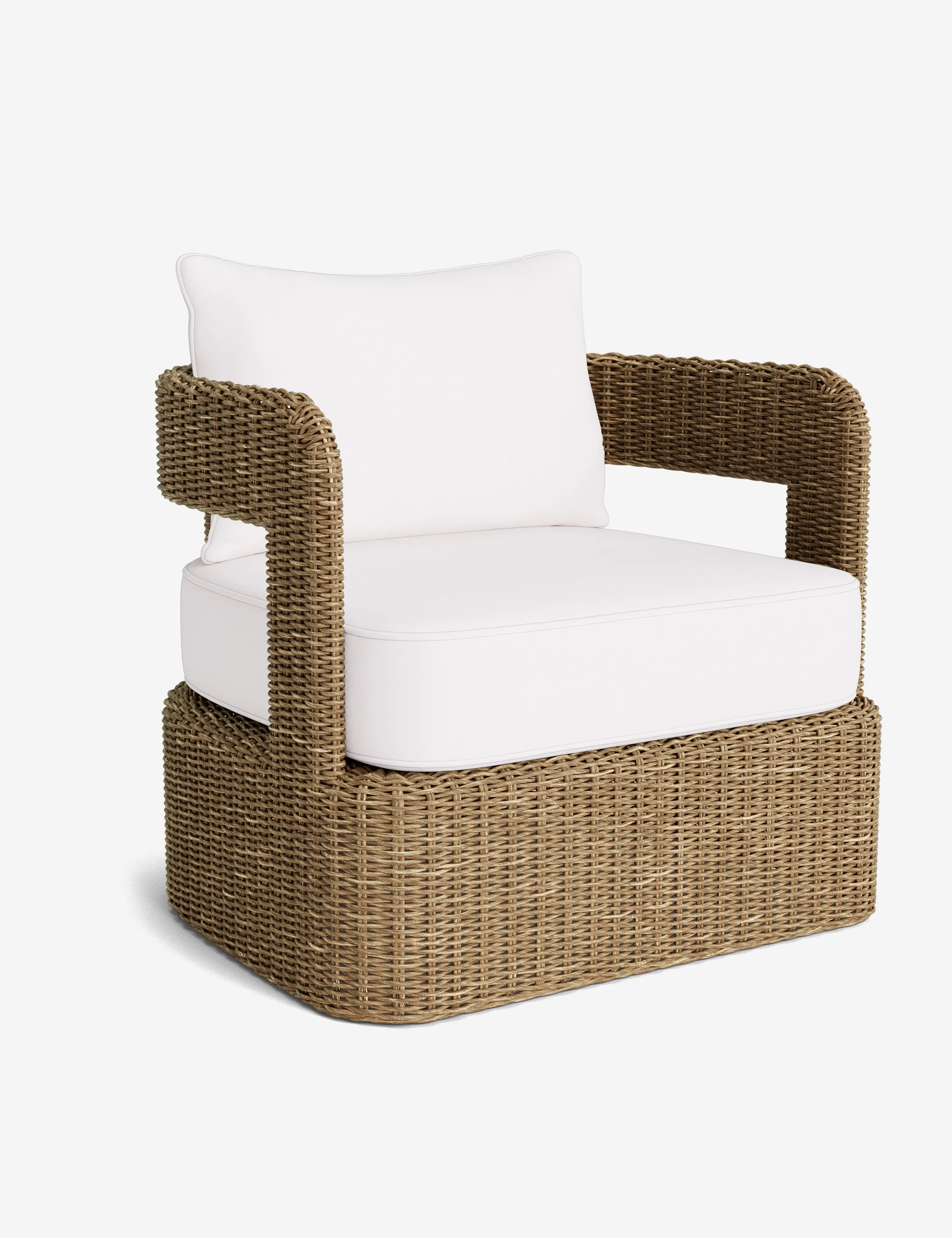 Hadler Outdoor Lounge Swivel Chair Cushion - Image 73