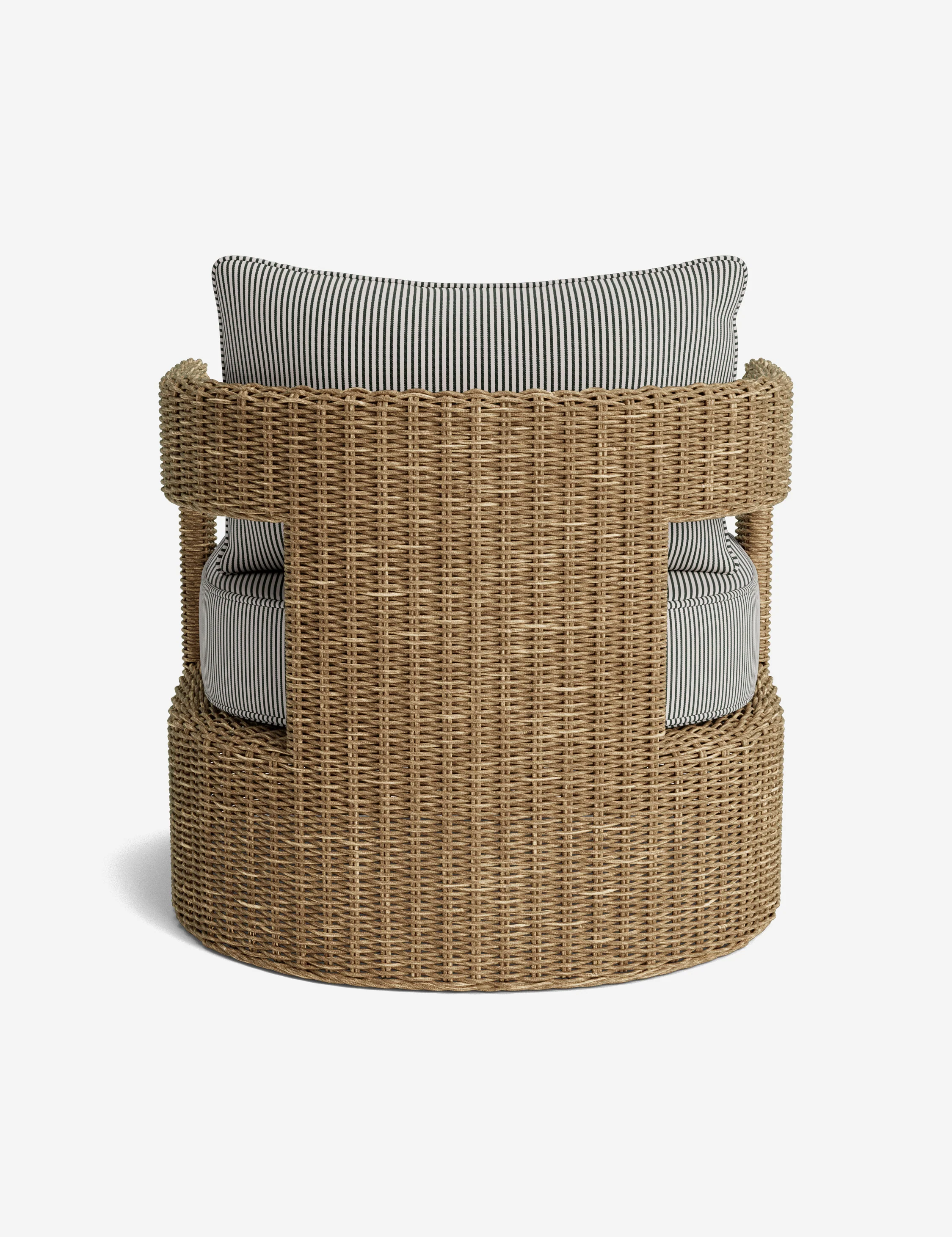 Hadler Outdoor Lounge Swivel Chair Cushion - Image 8