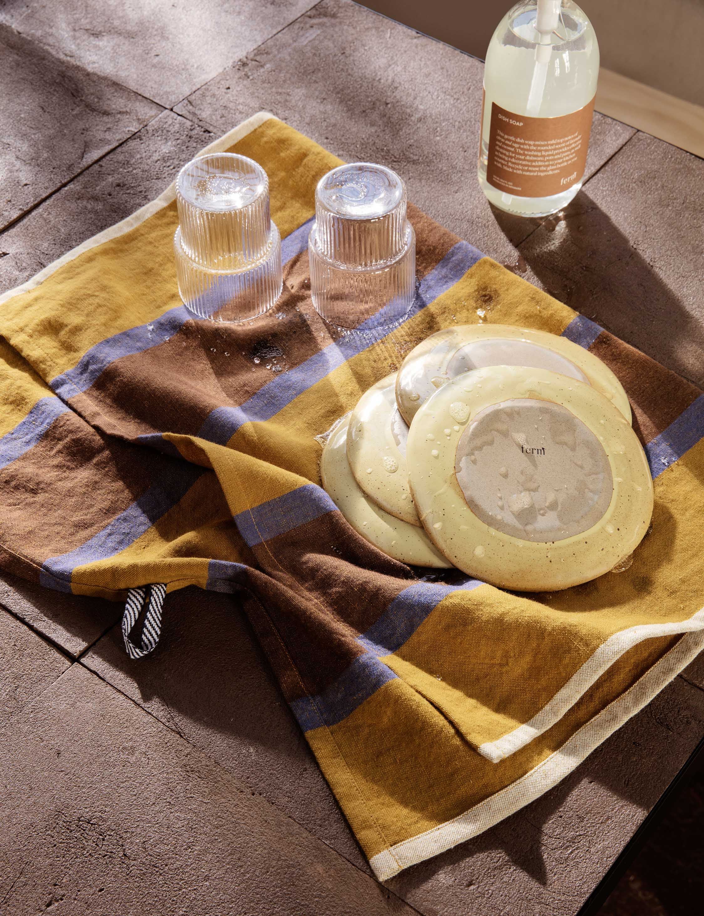 Hale Kitchen Towel by Ferm Living - Image 3