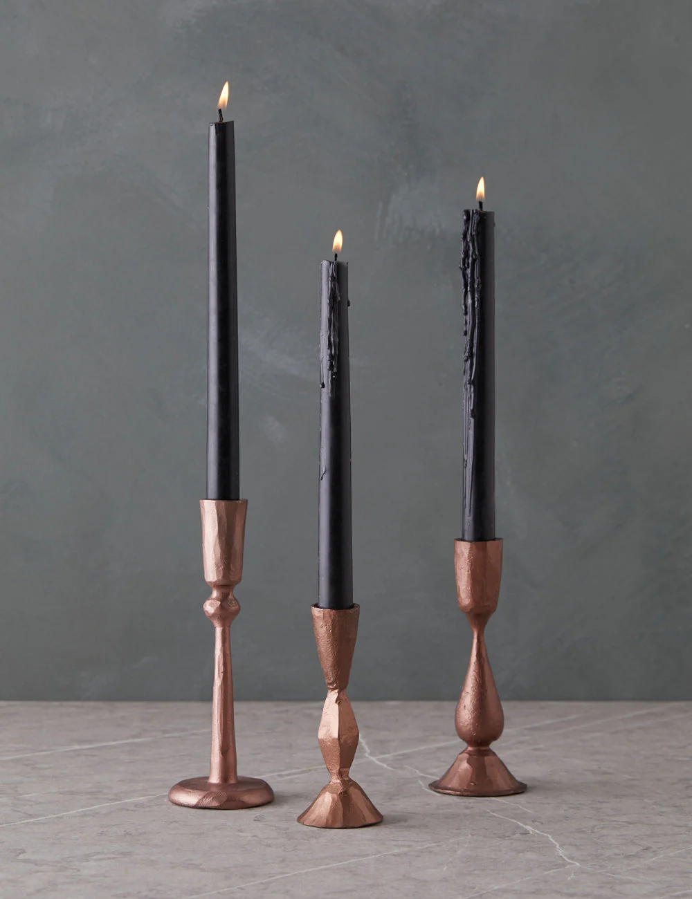 Hand-Forged Iron Taper Candle Holder - Image 17