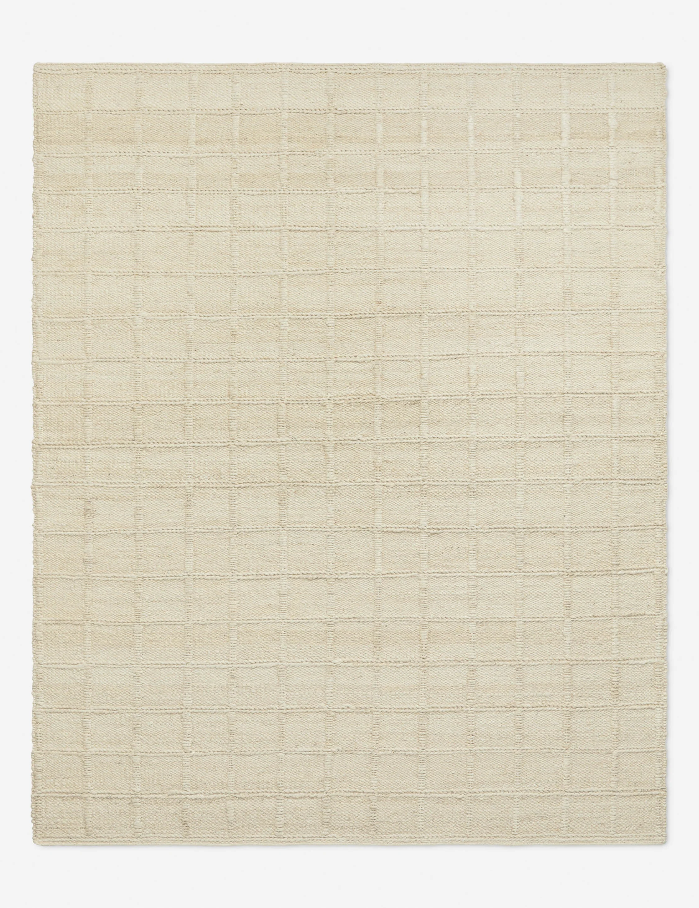 Harper Jute Rug Swatch  by Jake Arnold, Ivory - Image 6