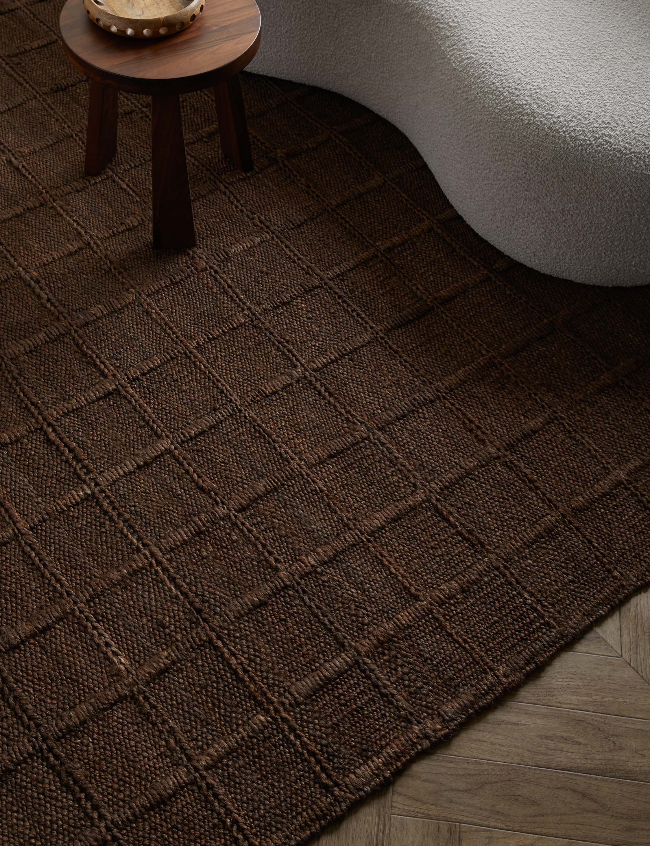 Harper Rug Swatch by Jake Arnold, Brown - Image 4