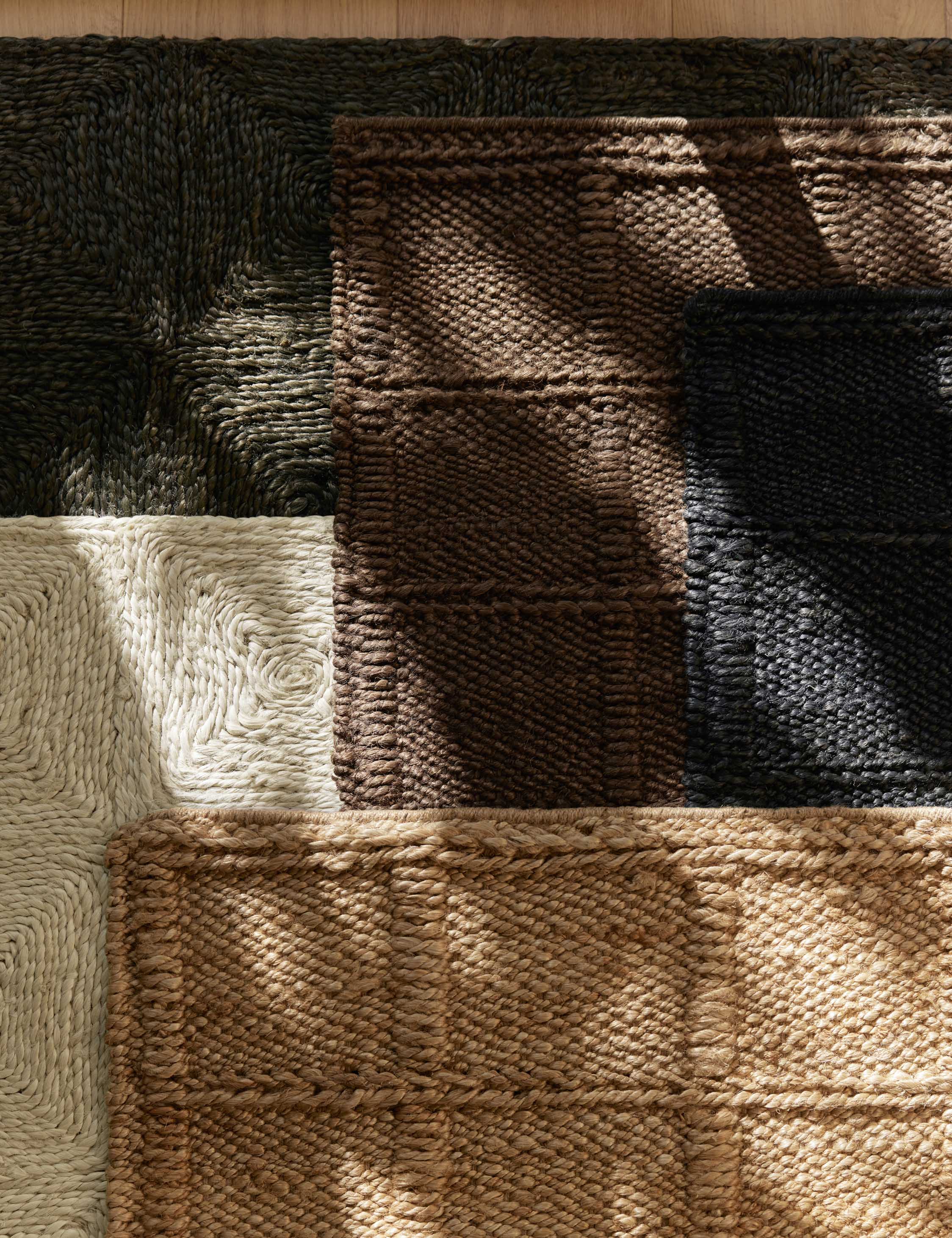 Havenhurst Handmade Jute Rug Swatch by Jake Arnold, Moss - Image 7
