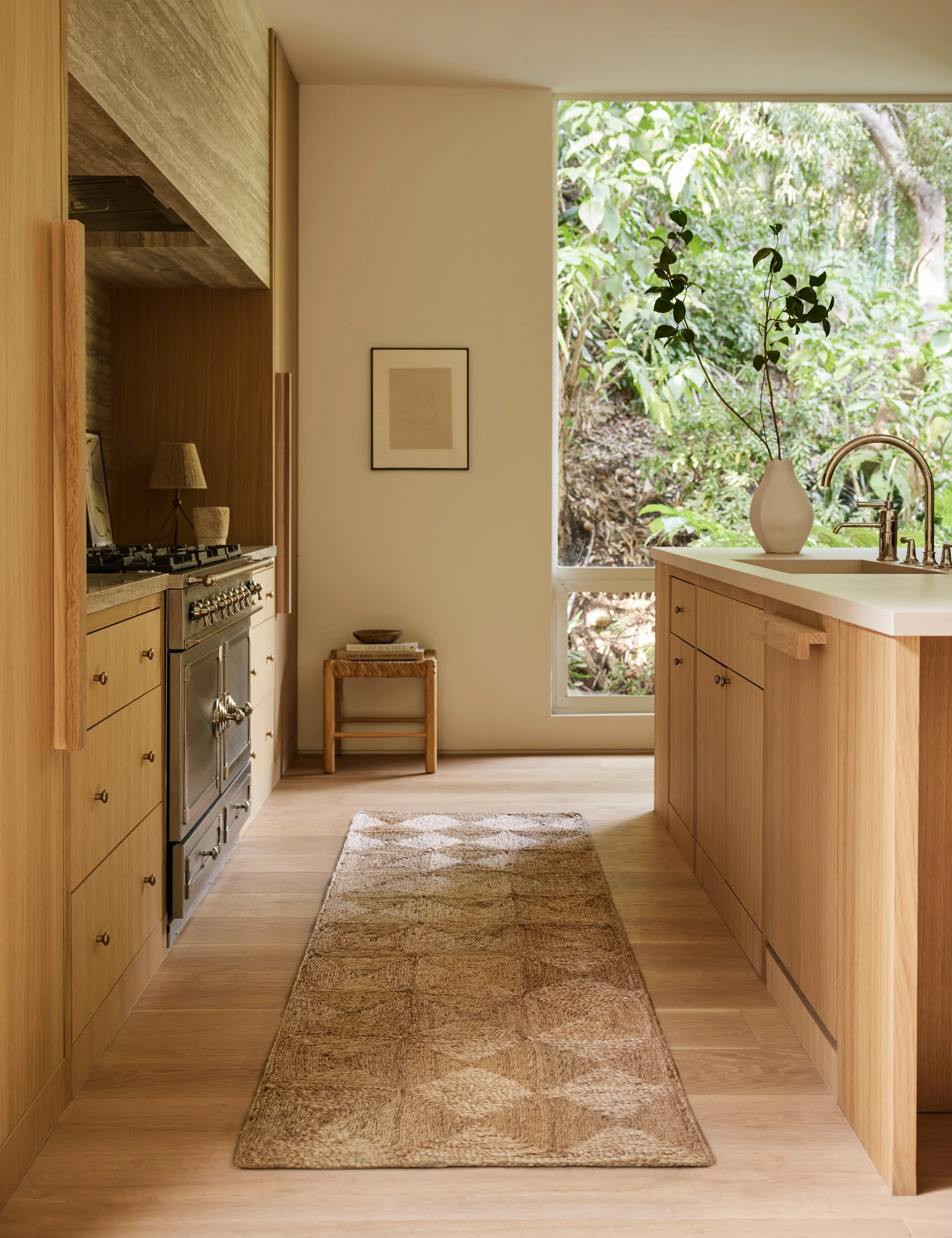 Havenhurst Handmade Jute Rug Swatch by Jake Arnold, Natural - Image 6
