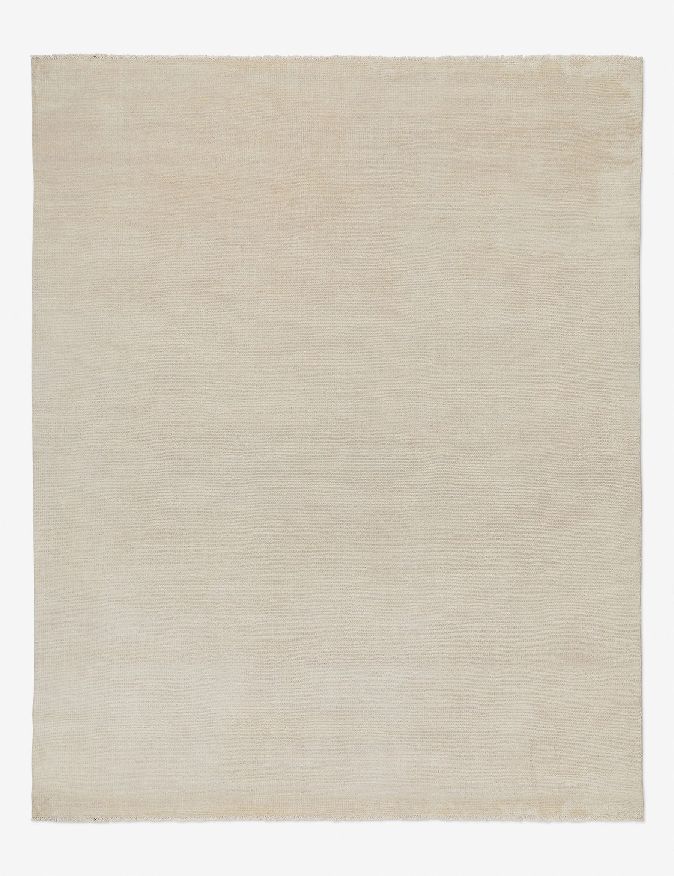 Heritage Hand-Knotted Wool Rug, Ivory - Image 3