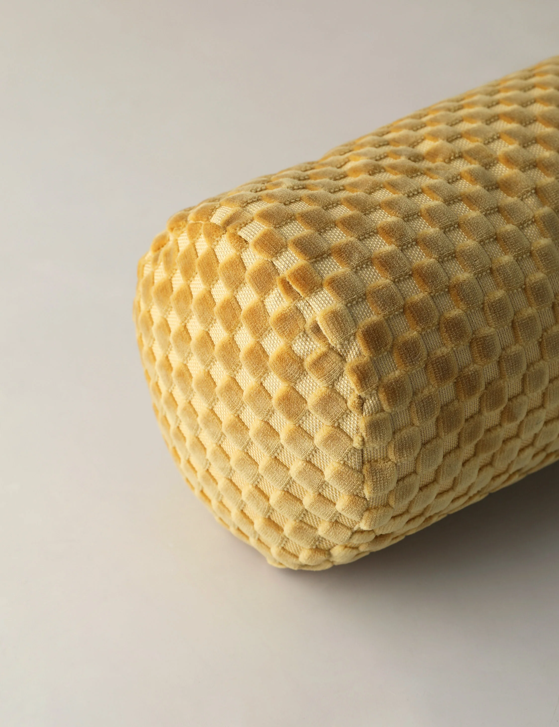 Hi-Lo Checker Velvet Long Bolster Pillow by Sarah Sherman Samuel - Image 8