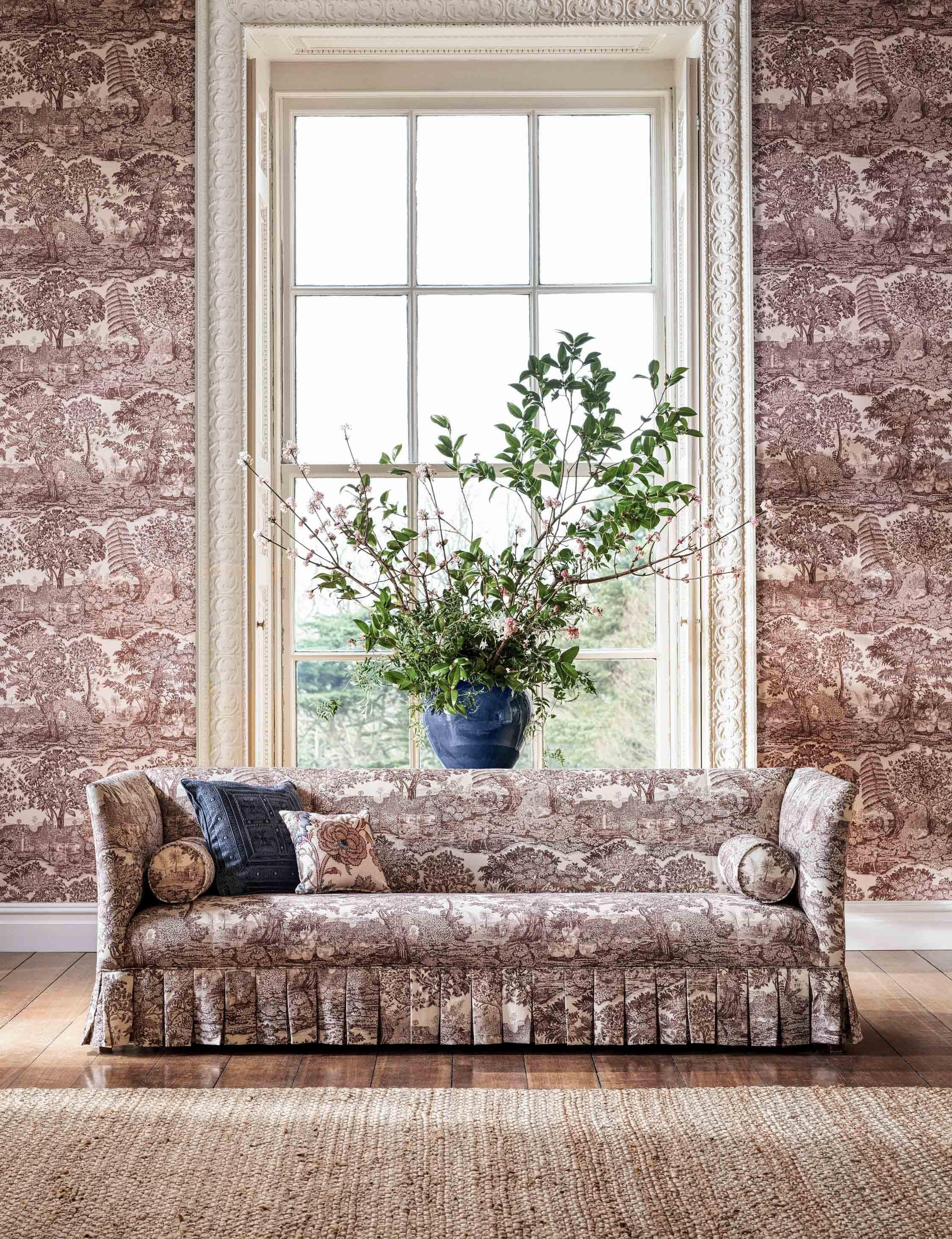 Highgrove Toile Wallpaper by Sanderson