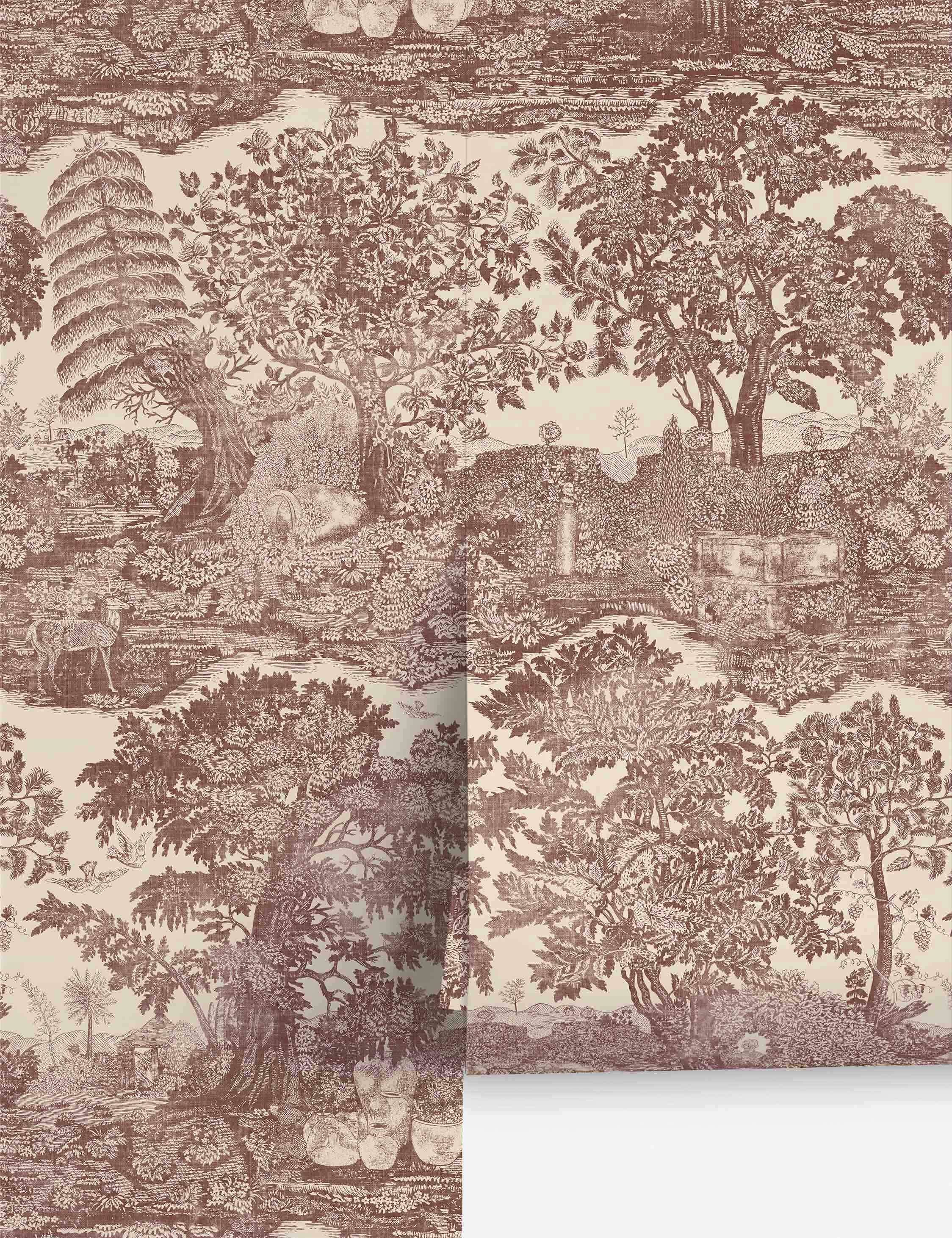 Highgrove Toile Wallpaper by Sanderson - Image 2