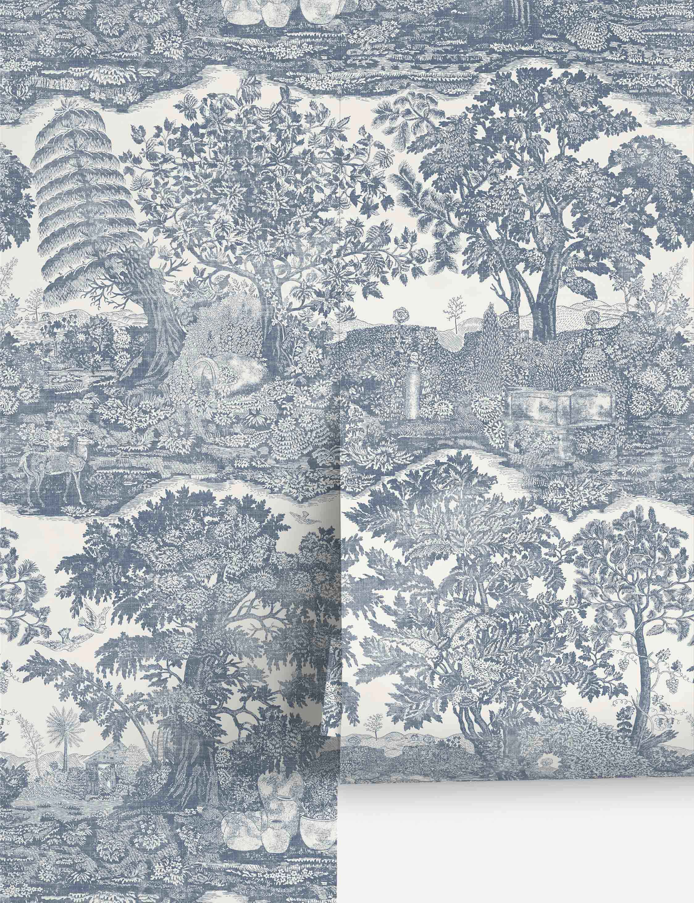 Highgrove Toile Wallpaper by Sanderson - Image 3