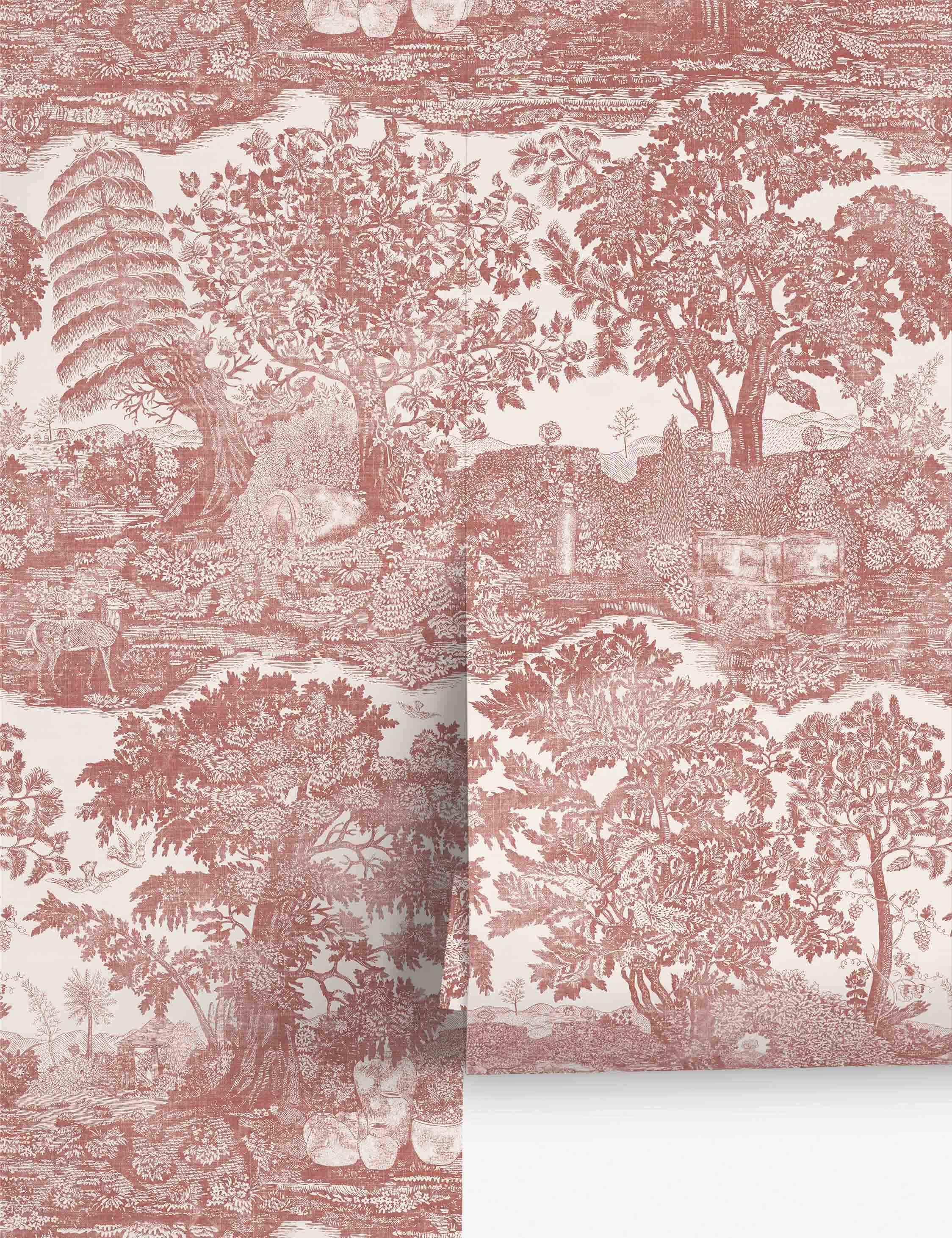 Highgrove Toile Wallpaper by Sanderson - Image 4