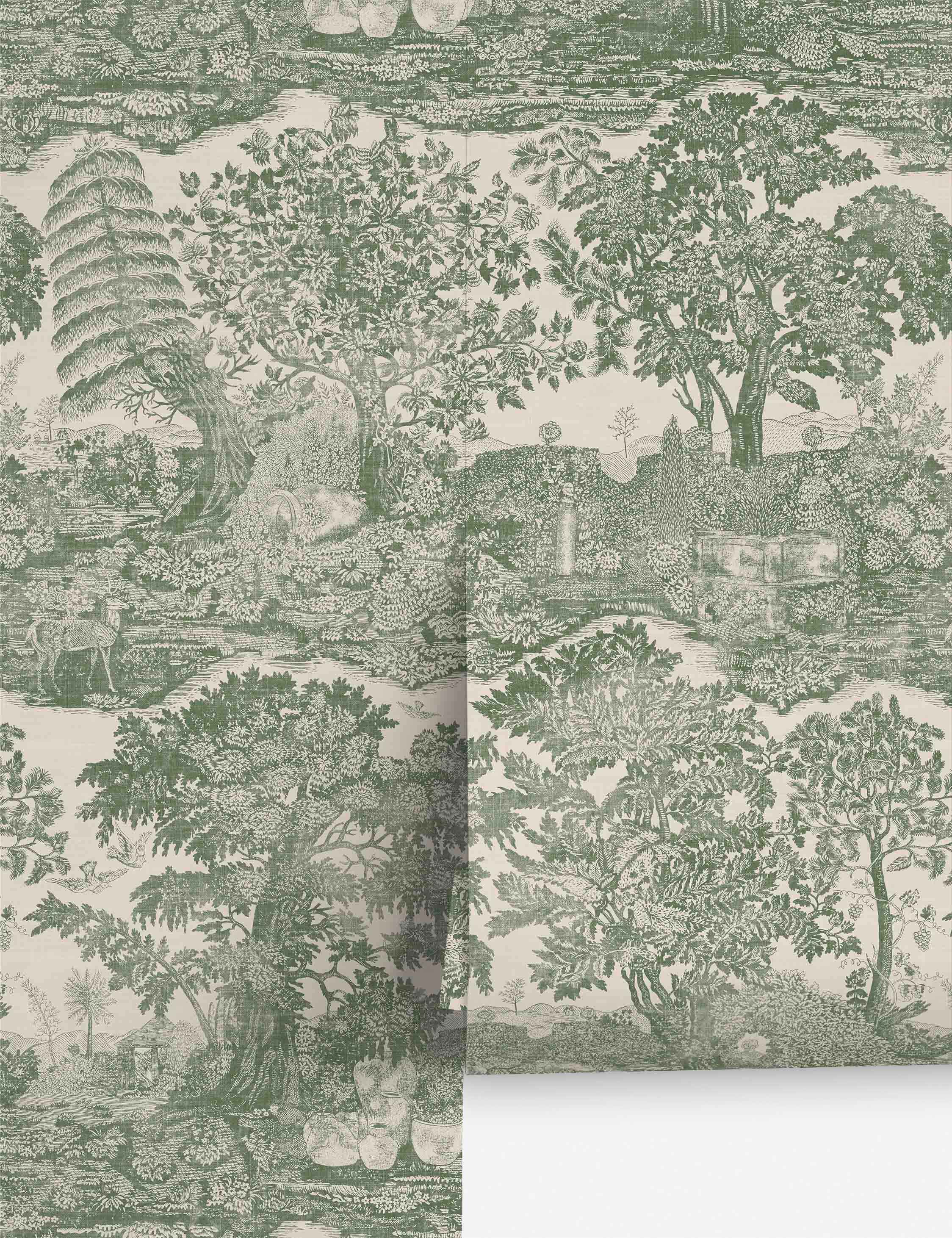 Highgrove Toile Wallpaper by Sanderson - Image 5
