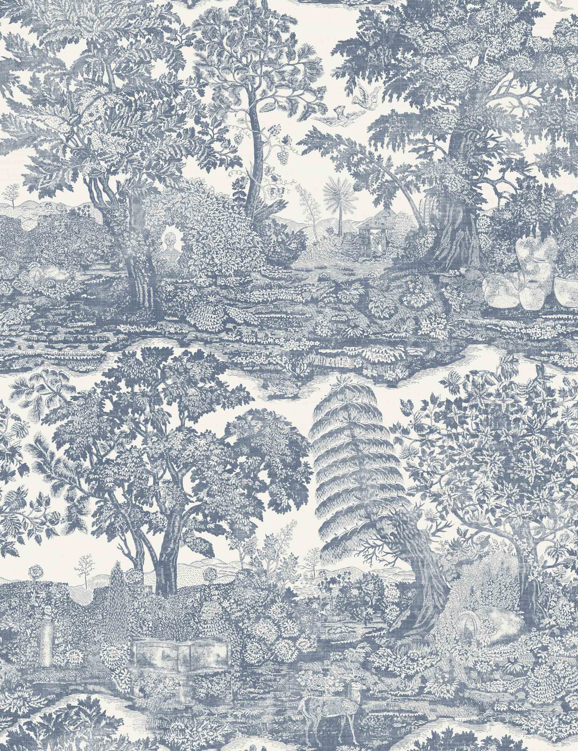 Highgrove Toile Wallpaper by Sanderson - Image 7