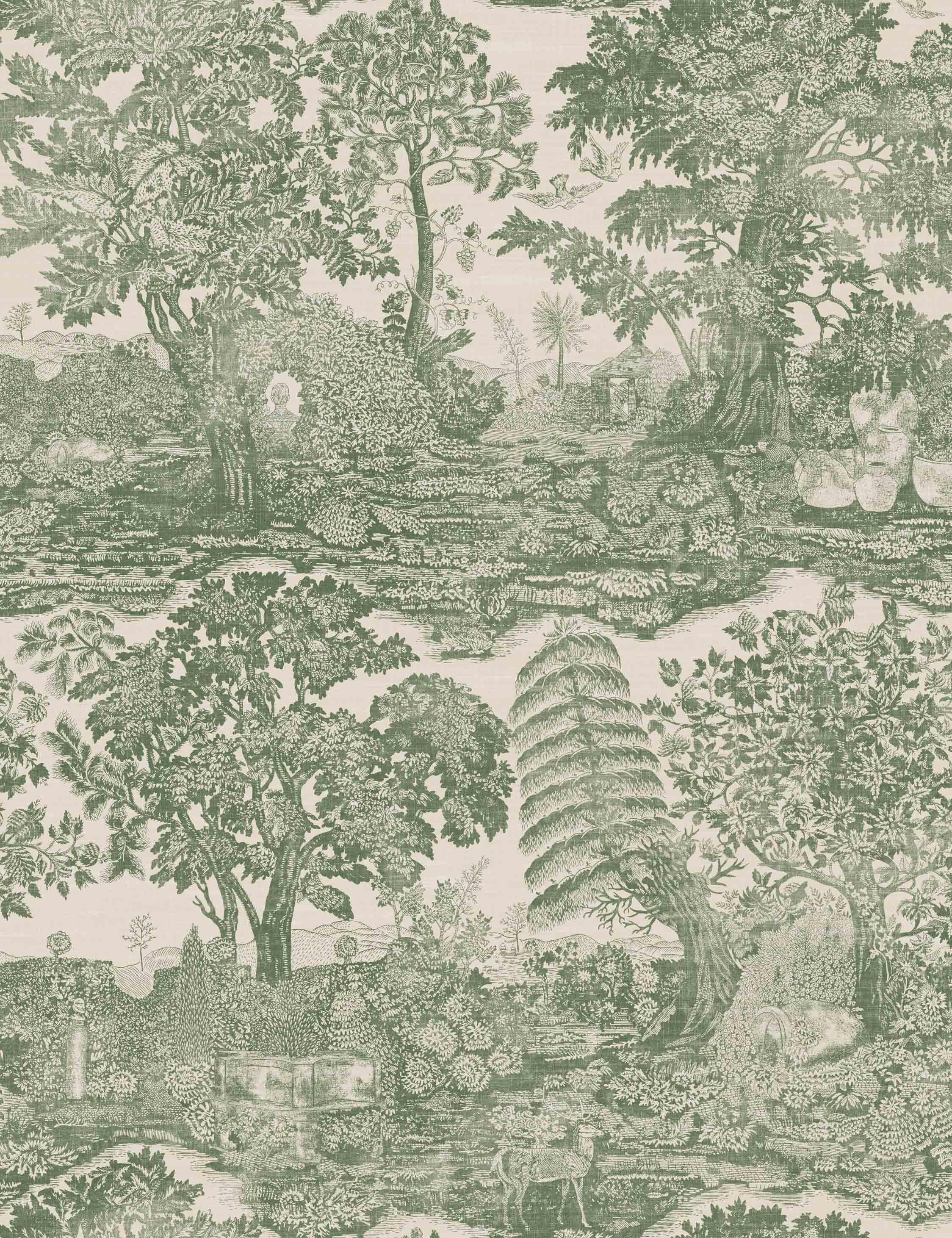 Highgrove Toile Wallpaper by Sanderson - Image 9