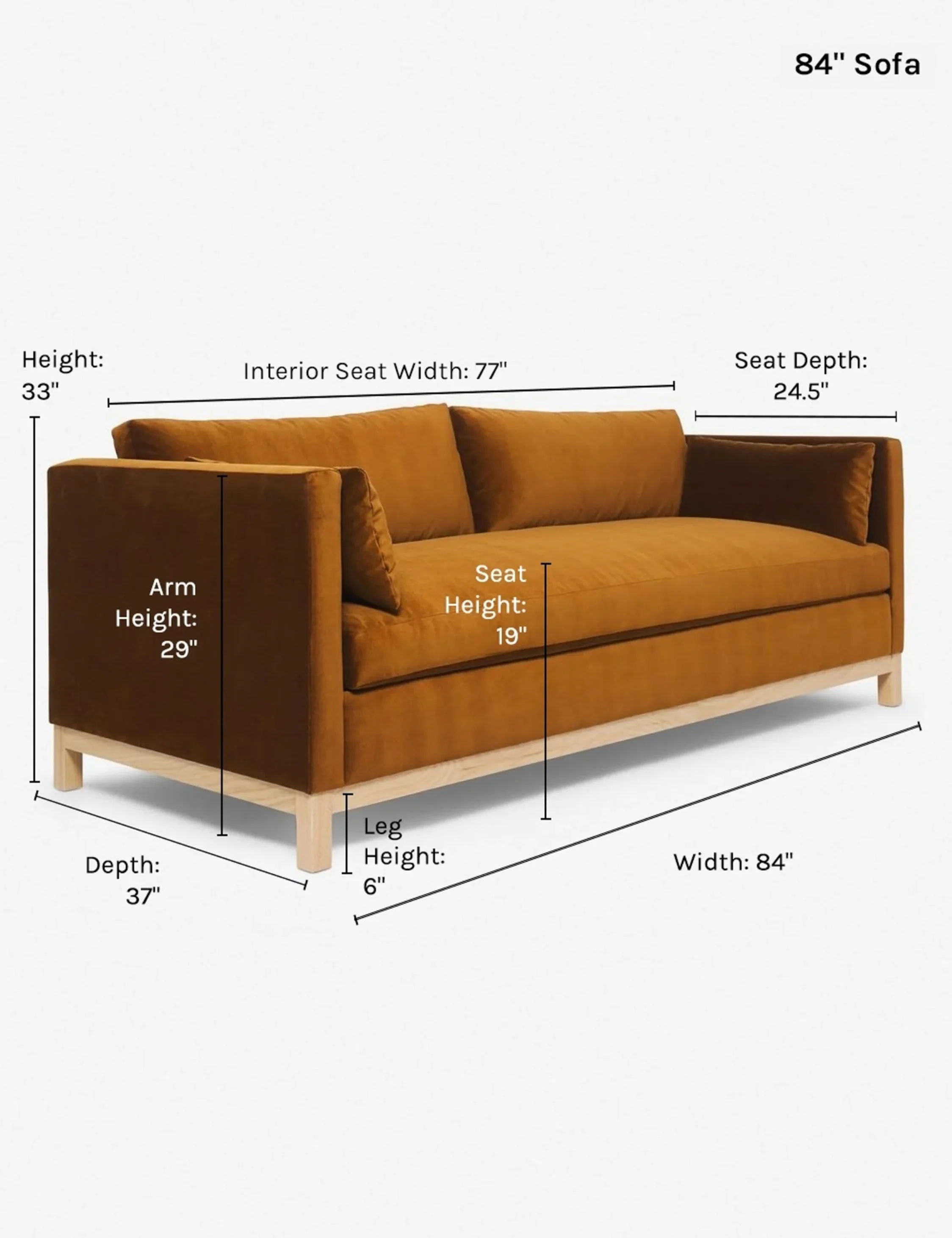 Hollingworth Sofa by Ginny Macdonald - Image 64
