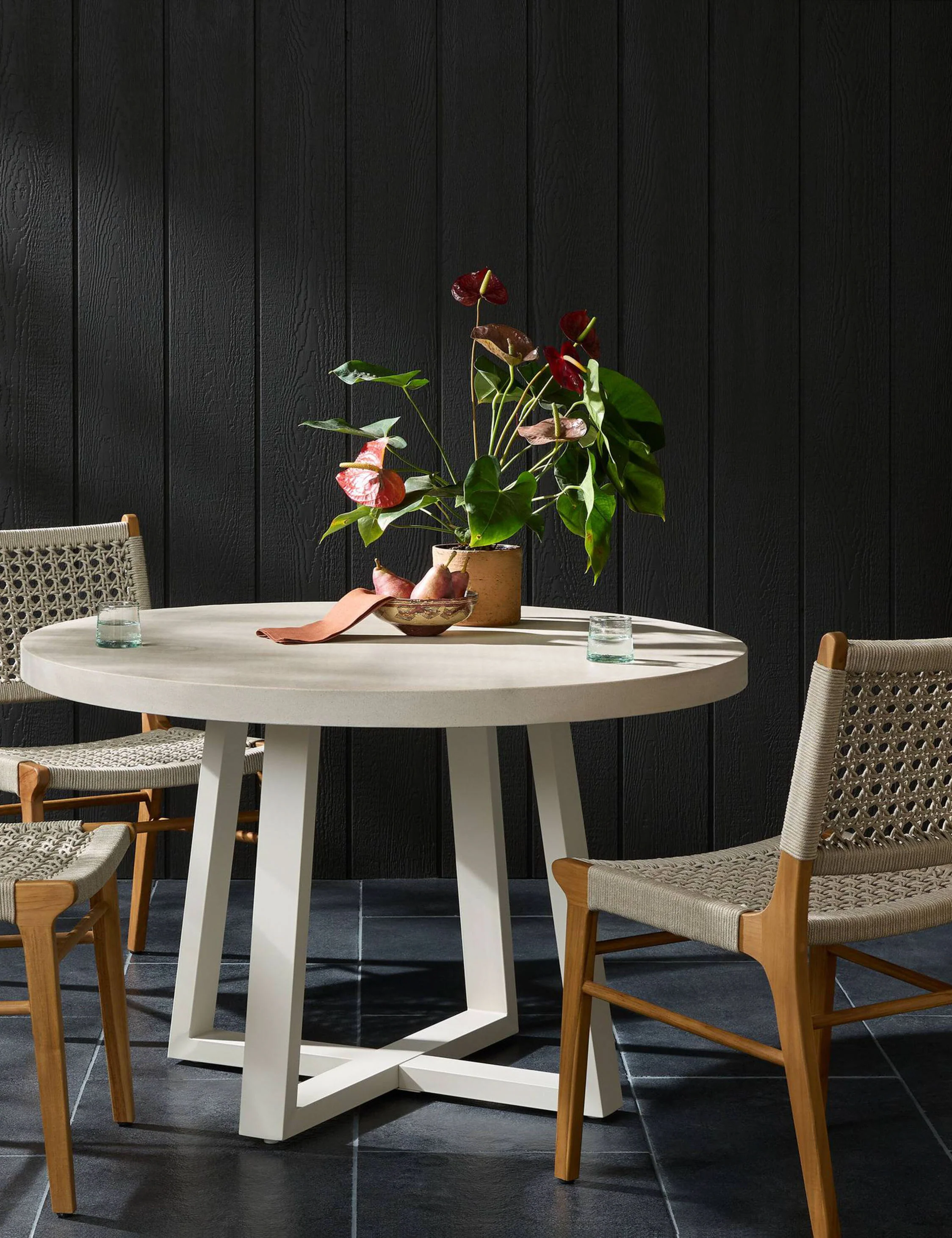 Hollis Indoor / Outdoor Round Dining Table - Image 11