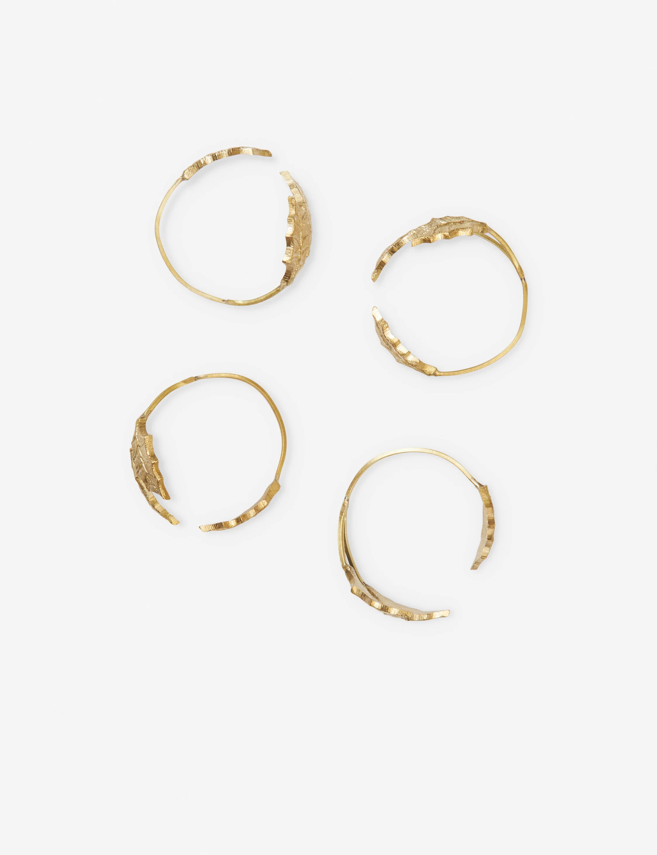 Holly Leaf Napkin Rings (Set of 4) by Ferm Living - Image 3