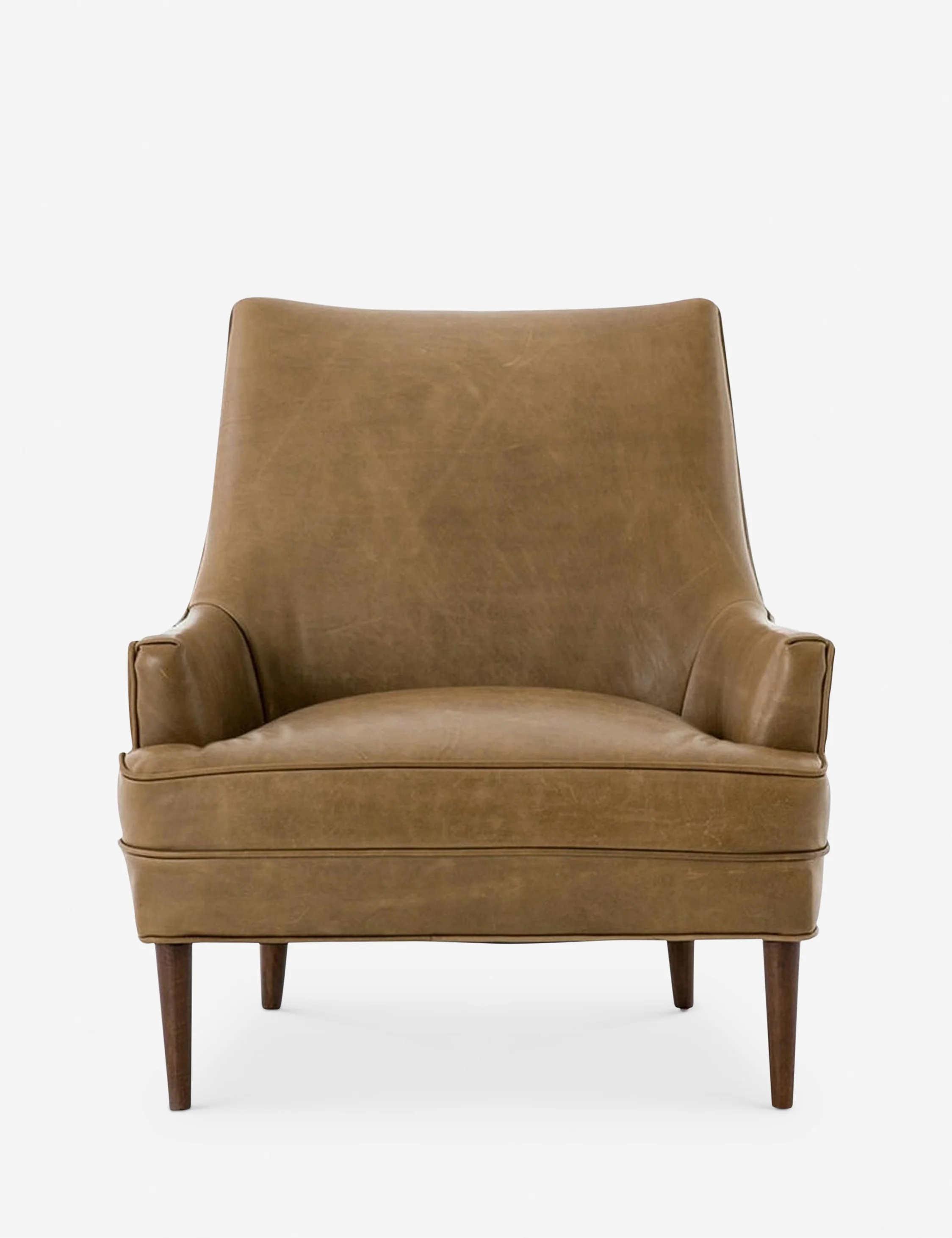 Ilona Leather Accent Chair - Image 2