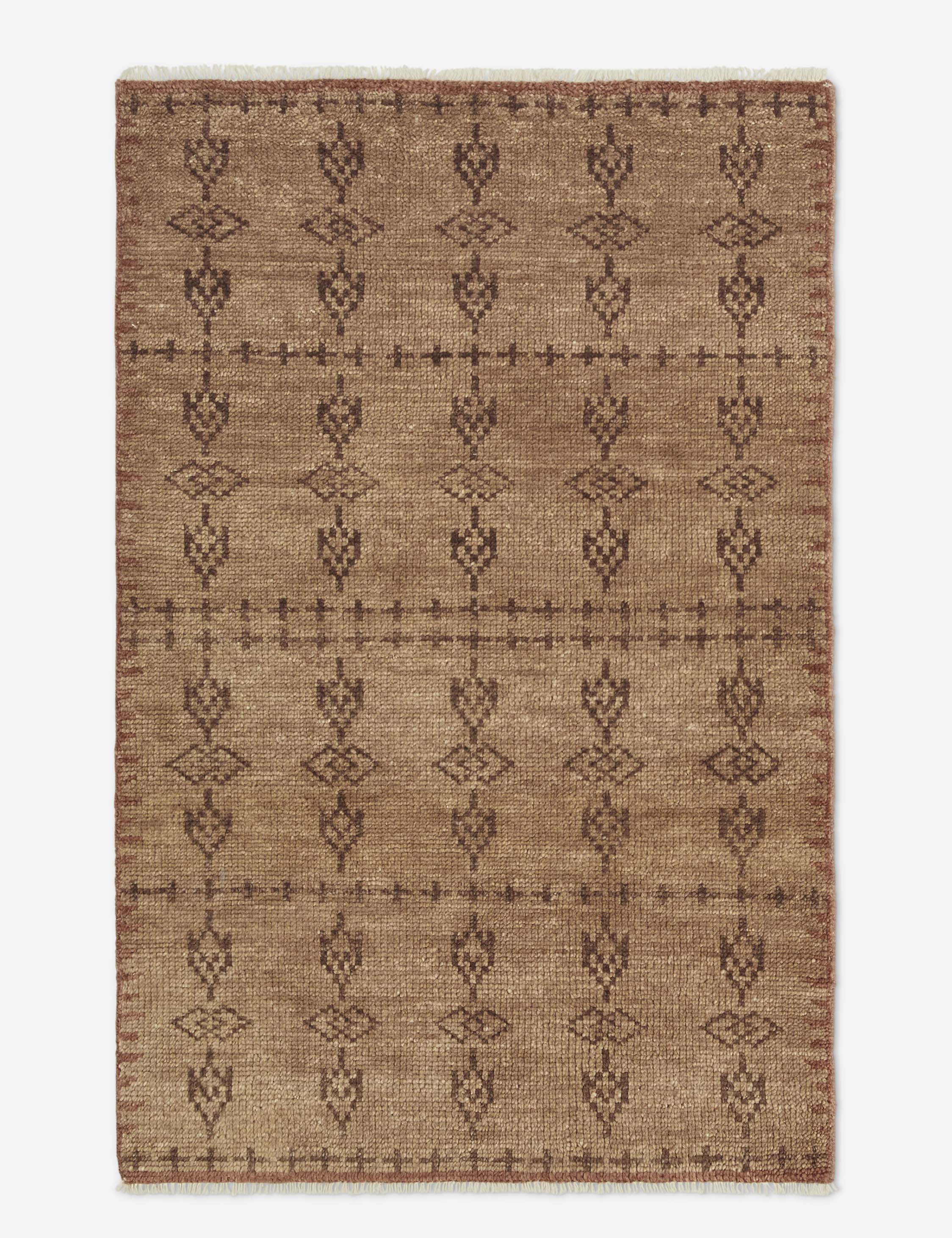 Indiana Hand-Knotted Wool Rug Swatch - Image 4