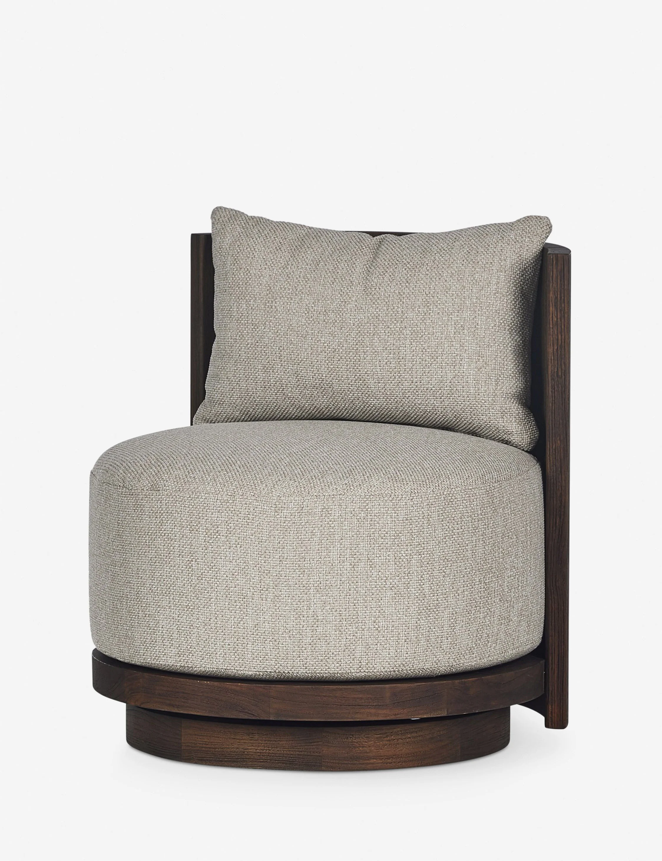 Insfran Outdoor Swivel Chair - Image 3